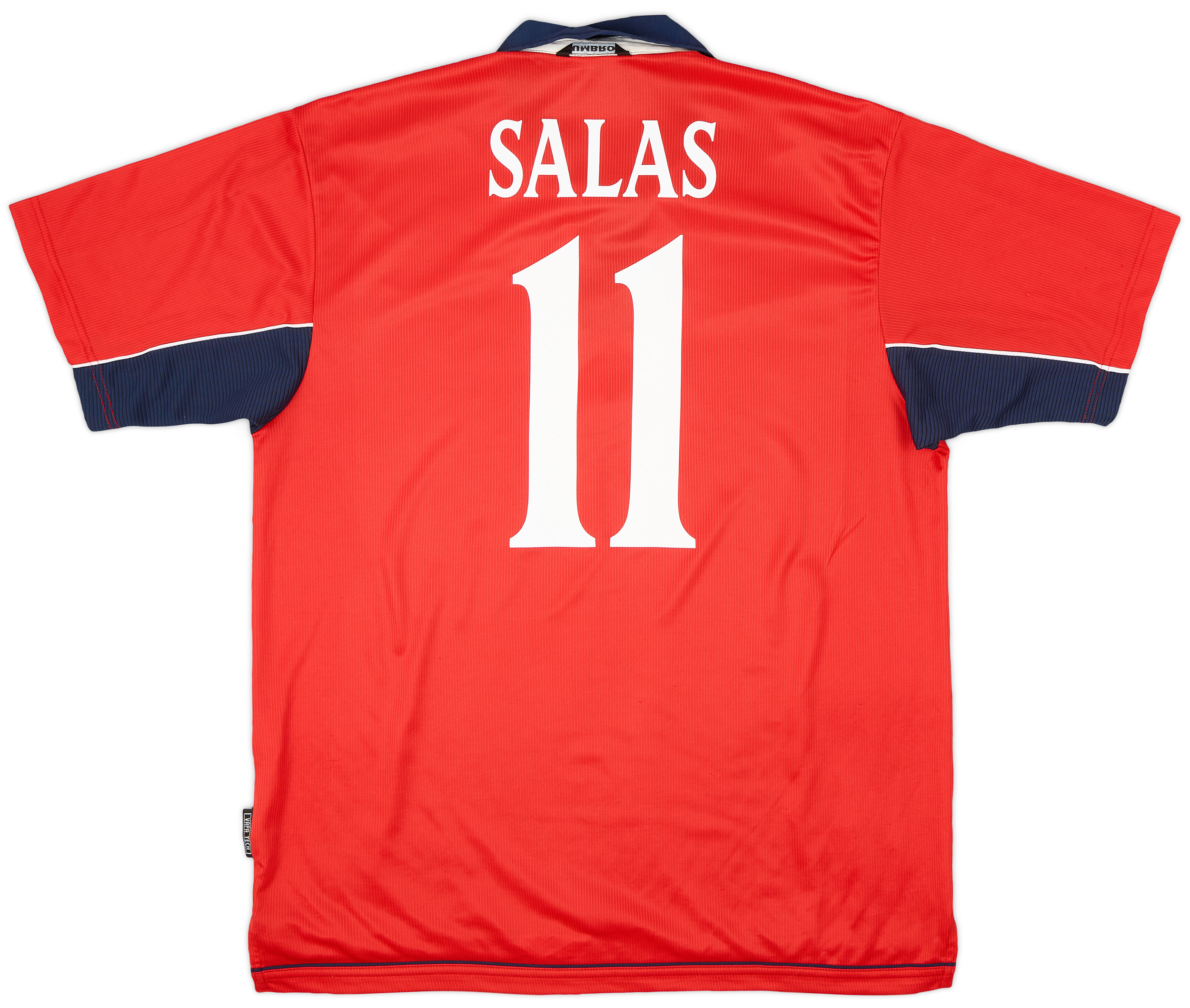2000-01 Chile Home Shirt Salas #11 - 9/10 - (L)