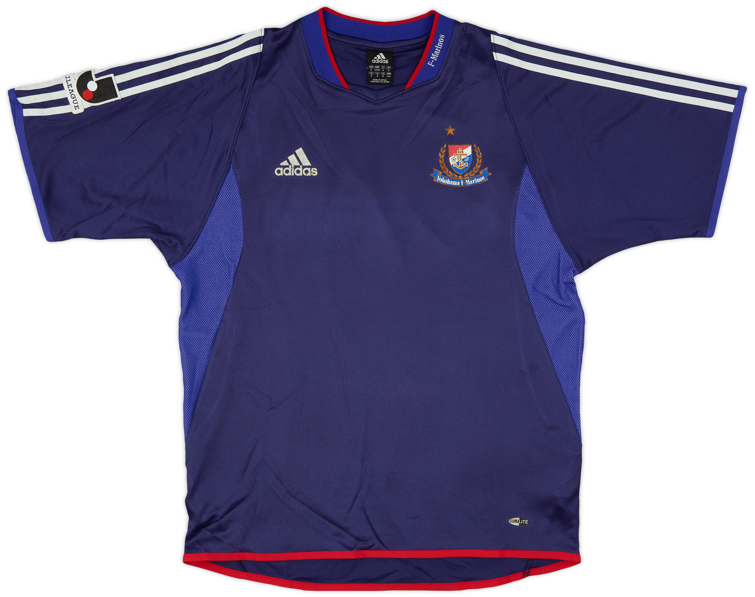 Yokohama Marinos Jリーグシャツ Mizuno 1993-94 Yokohama Marinos Mizuno Training Shirt (L)