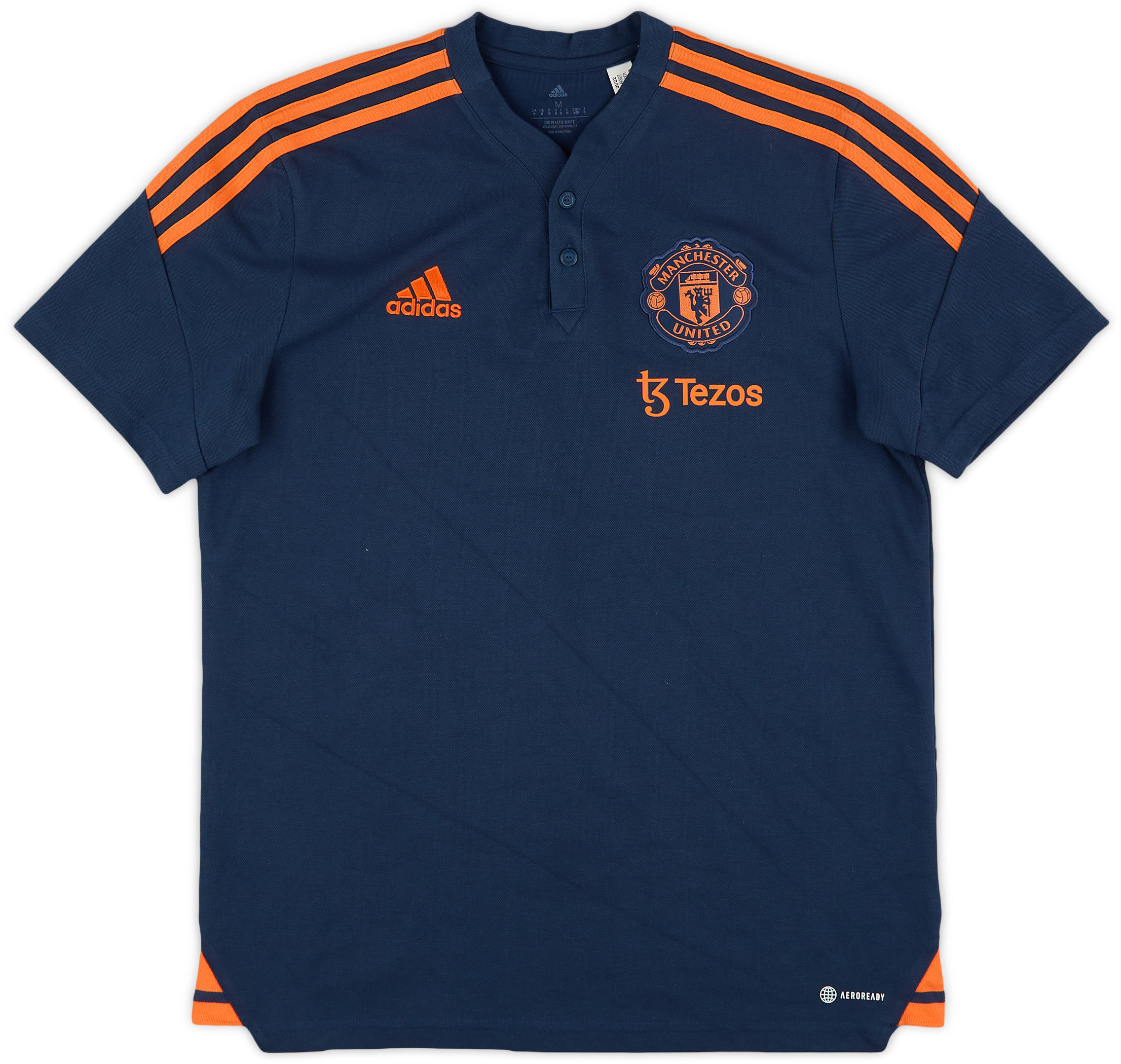 2018-19 Manchester United adidas Polo Shirt - 8/10 - (L)