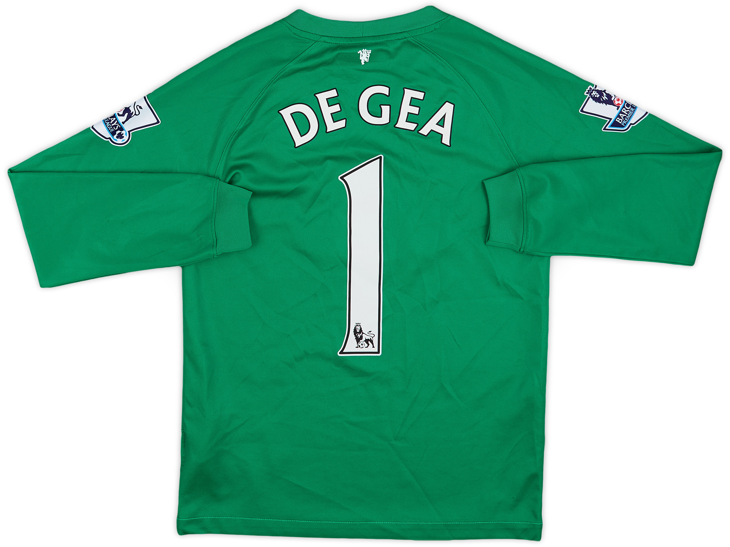 2014-15 Manchester United GK Shirt De Gea #1 - 7/10 - (M.Boys)
