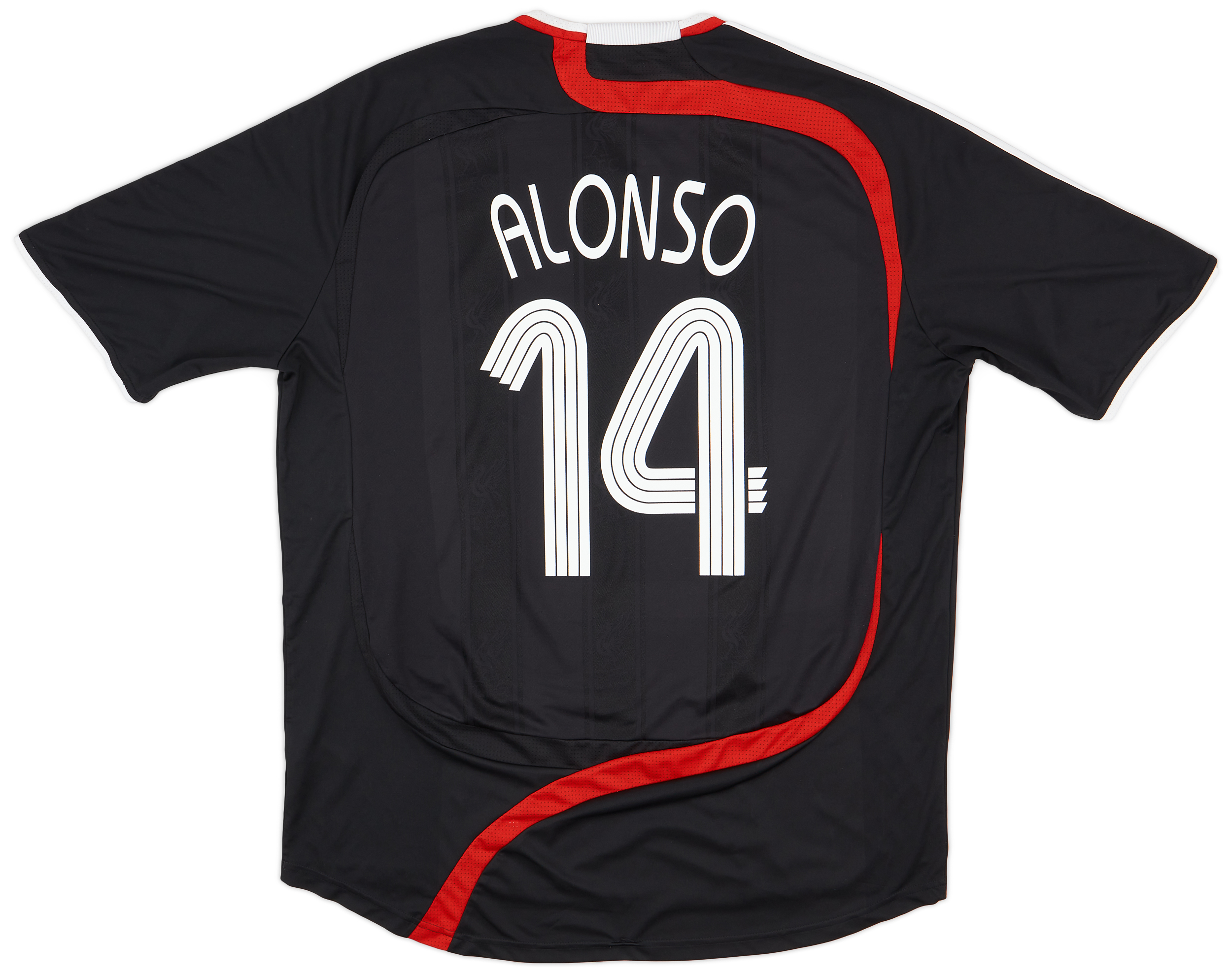 2007-08 Liverpool Third Shirt Alonso #14 - 7/10 - (XXL)