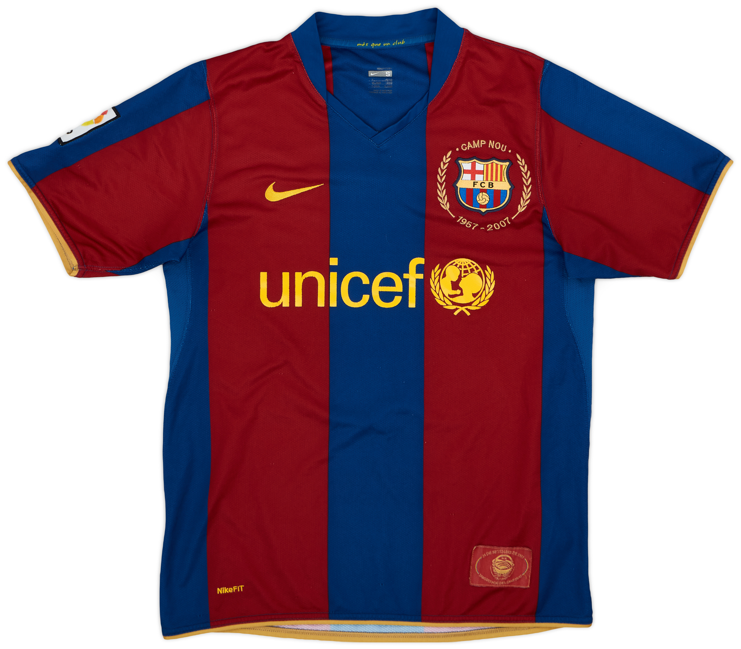 FC Barcelona 2007/08 Home Jersey, Messi #19 | eBay