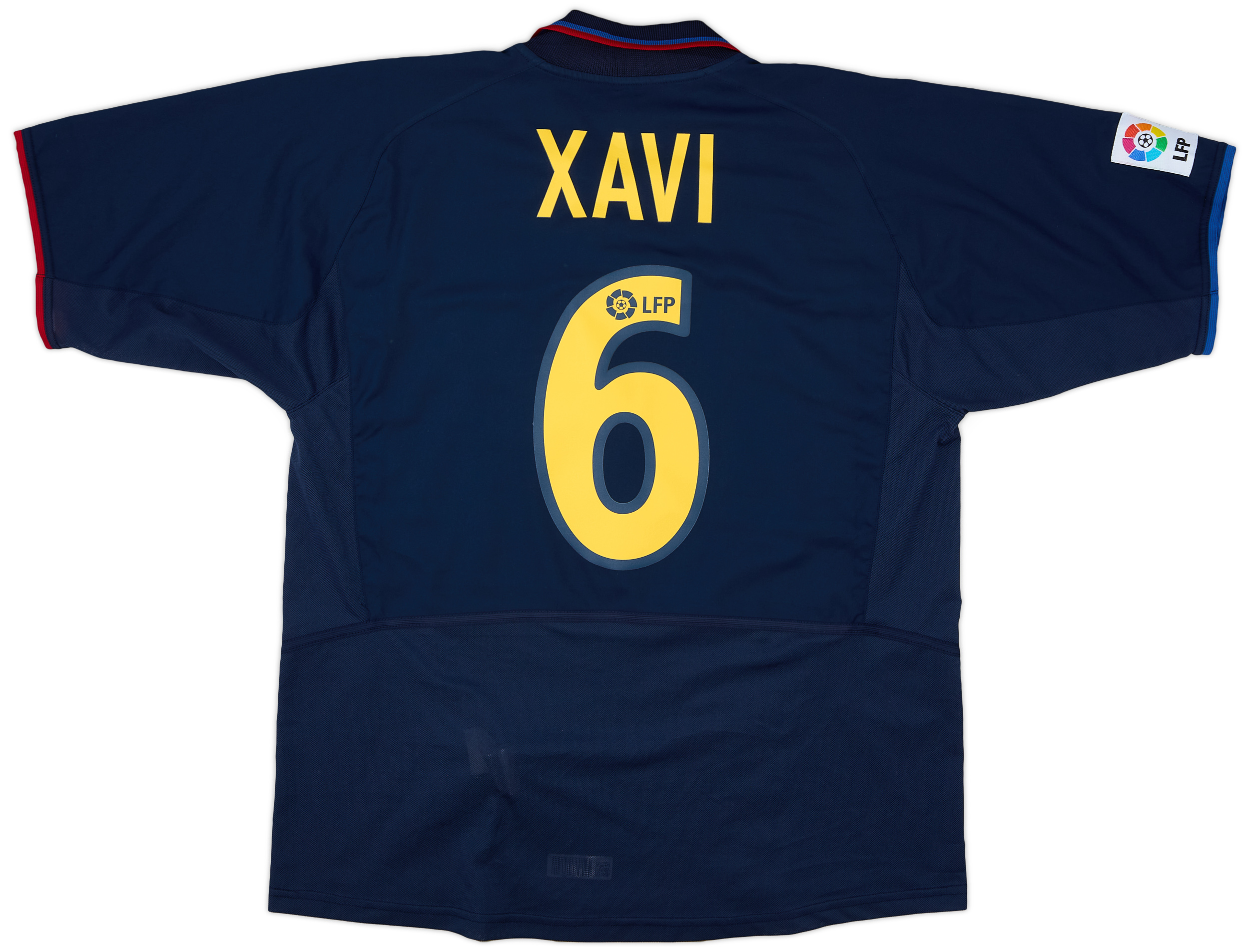 Flocage Xavi #6 - Maillot Extérieur Barcelone 2012/13 & 2013/14 - Jeune