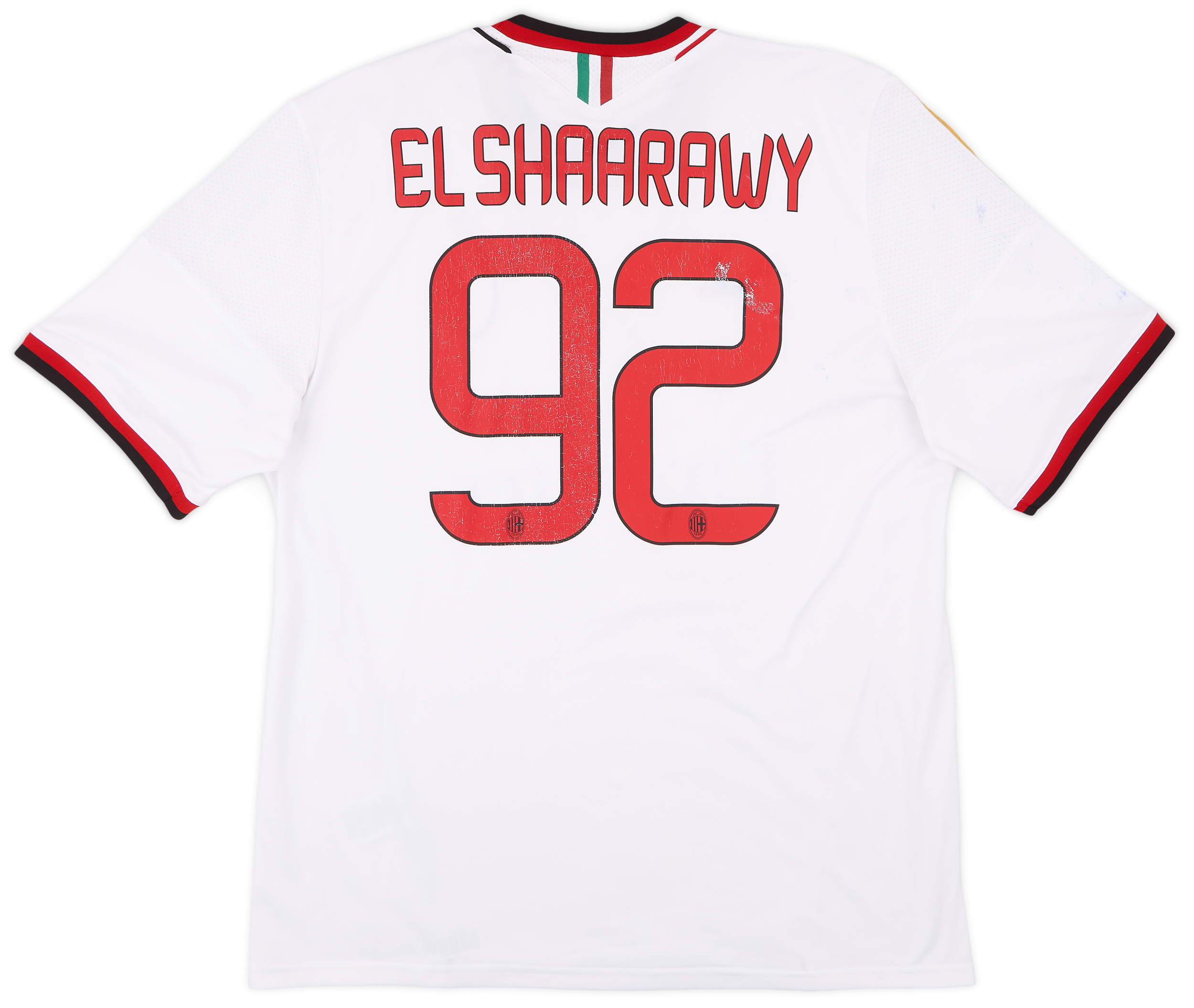 2014-15 AC Milan Home Shirt El Shaarawy #92 (M)