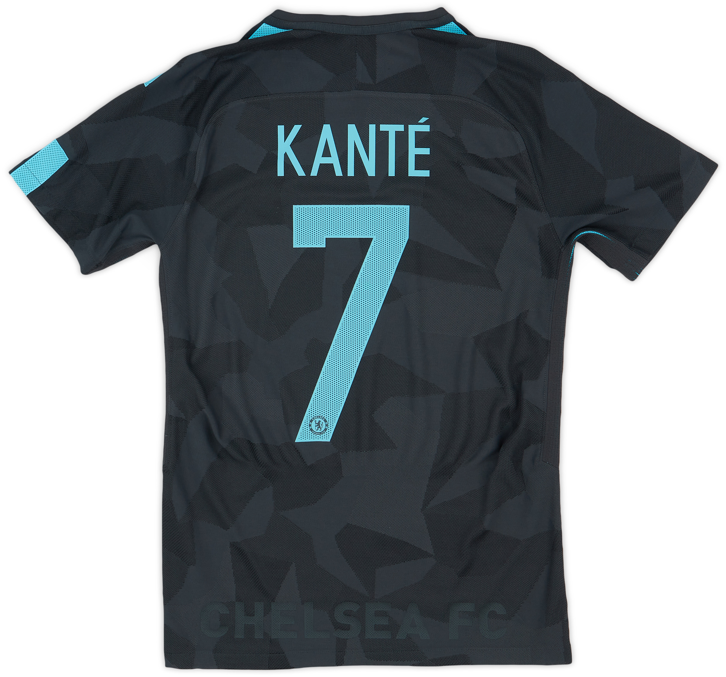 Chelsea FC 10-11アウェイシャツ 2017-18 Chelsea Authentic Third Shirt Kante #7 - 9/10 - (S)