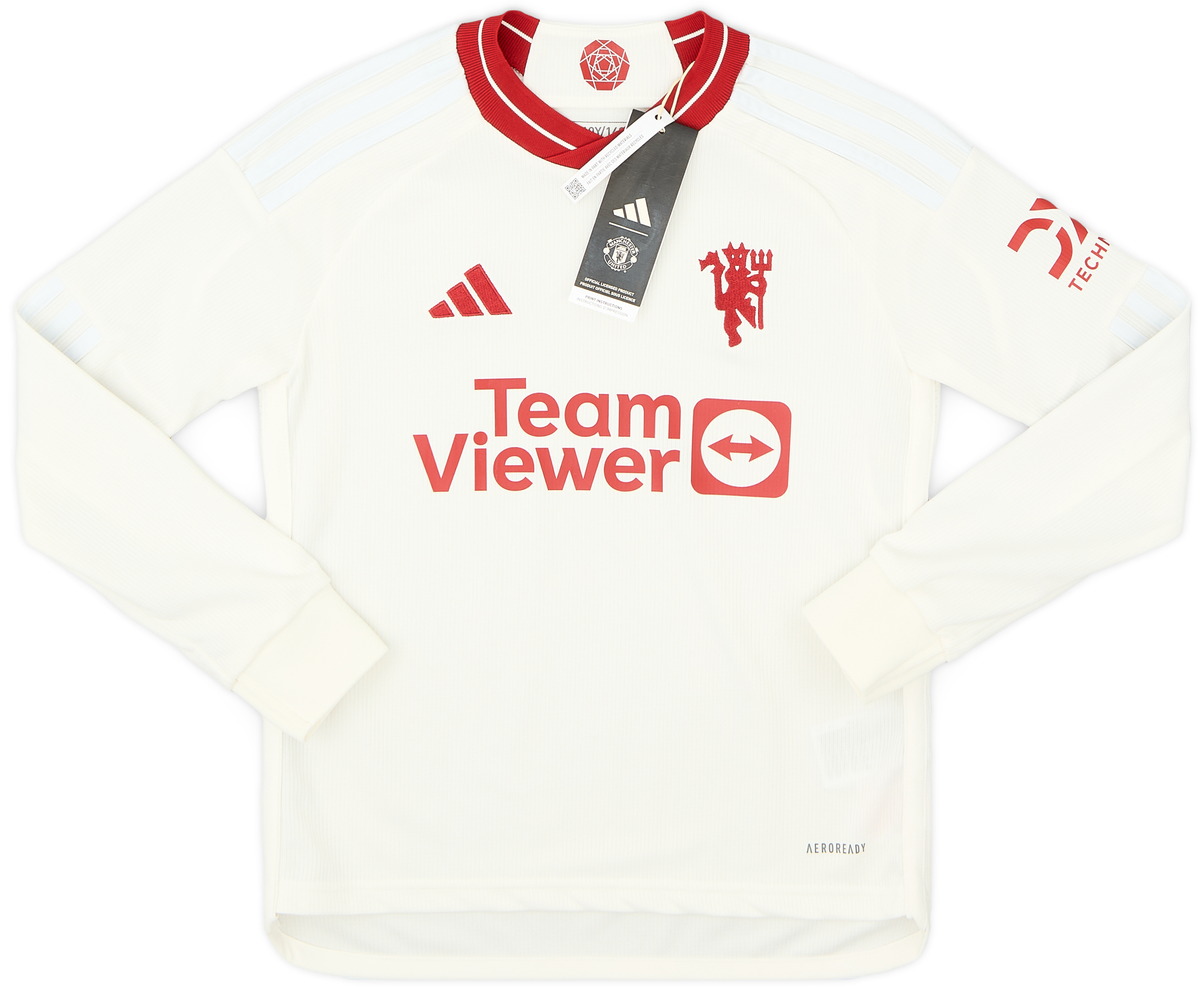 美品 復刻 Manchester United 長袖Tシャツ S トレフォイル a25bf8fa34cff03cab5a92aa20b035