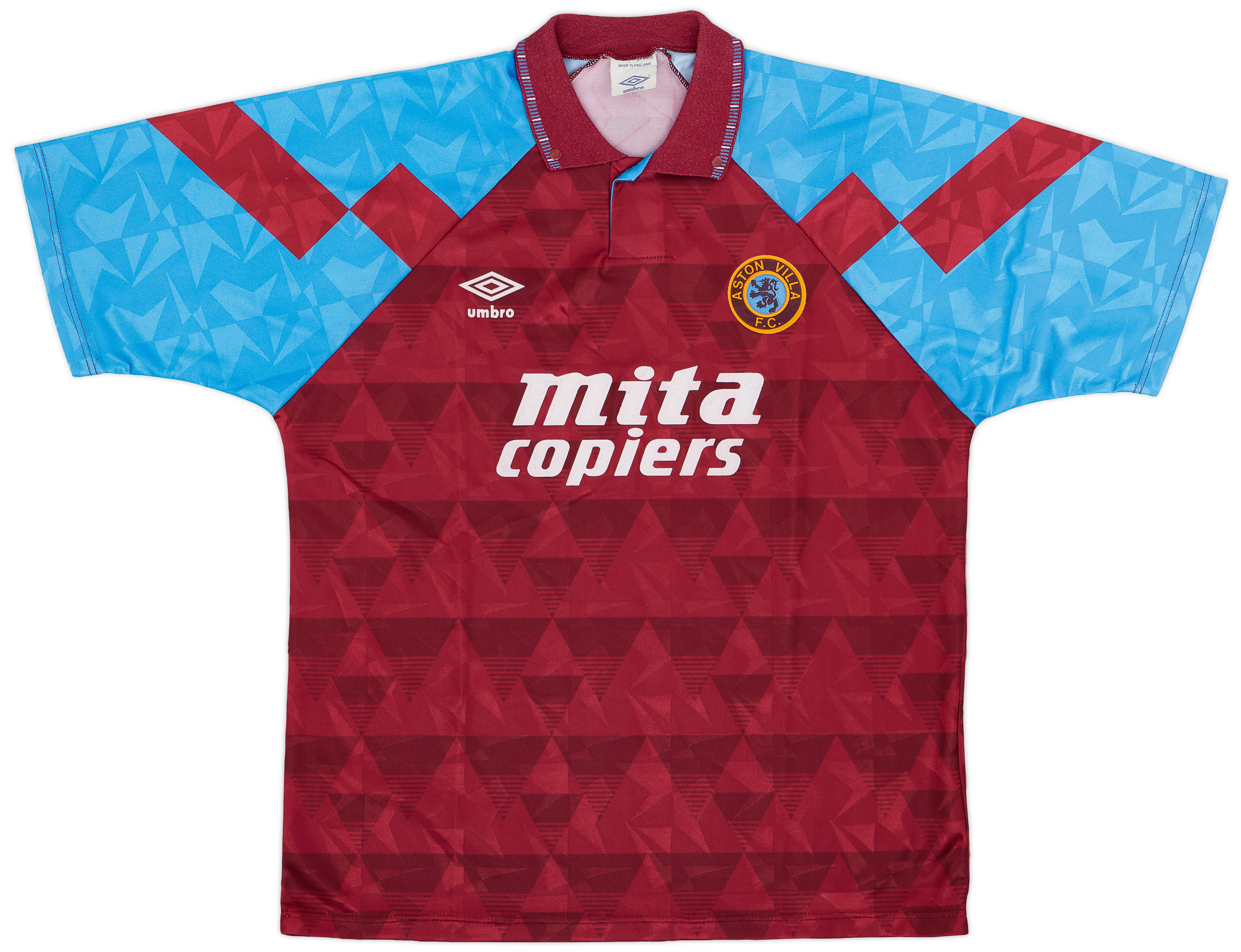 1990-92 Aston Villa Home Shirt - 9/10 - (L)