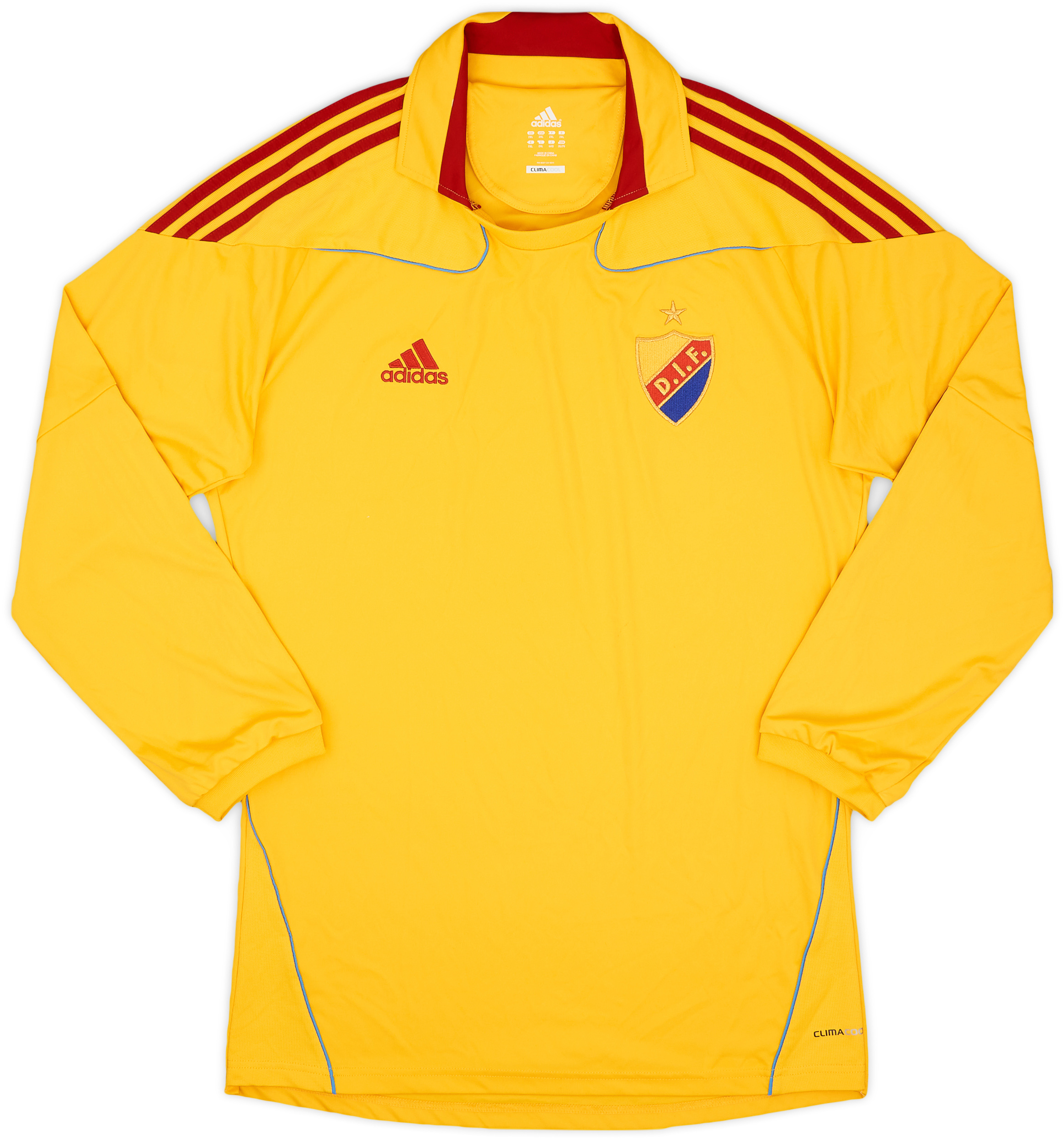 2010-11 Djurgardens Away L/S Shirt - 8/10 - (XXL)