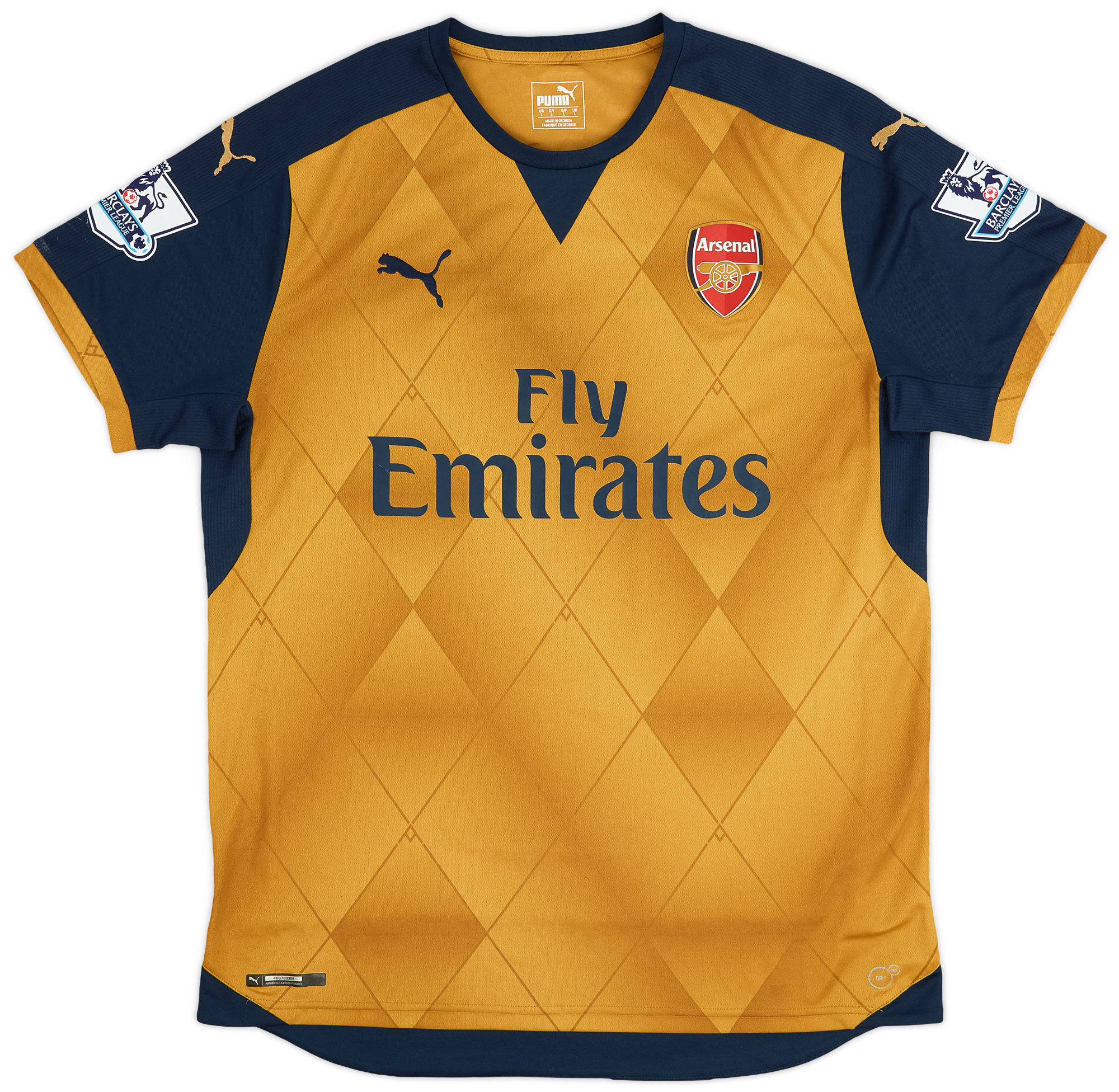 2015-16 Arsenal Away Shirt Alexis #17 - 7/10 - (L)
