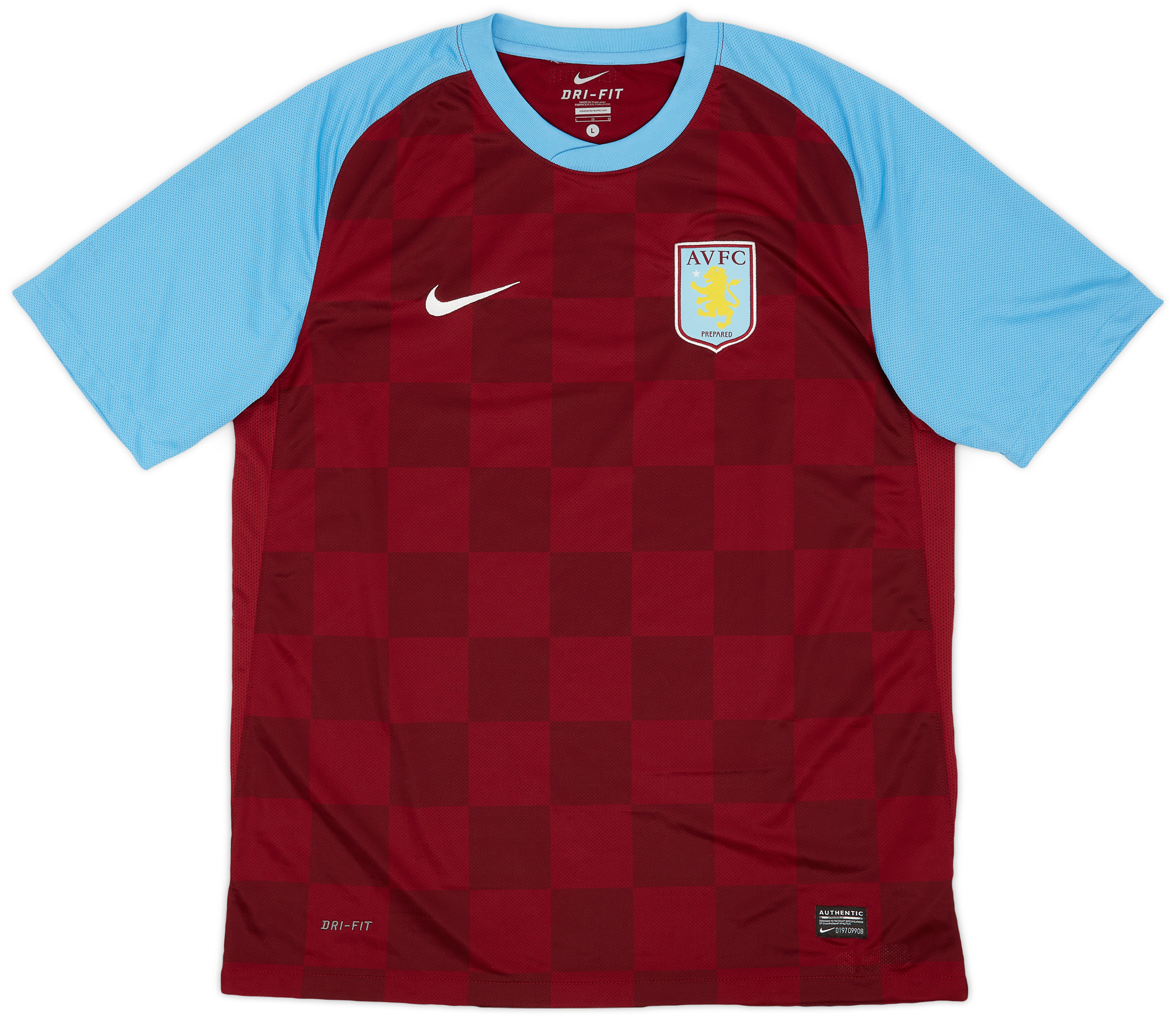 2011-12 Aston Villa Home Shirt - 9/10 - (L)