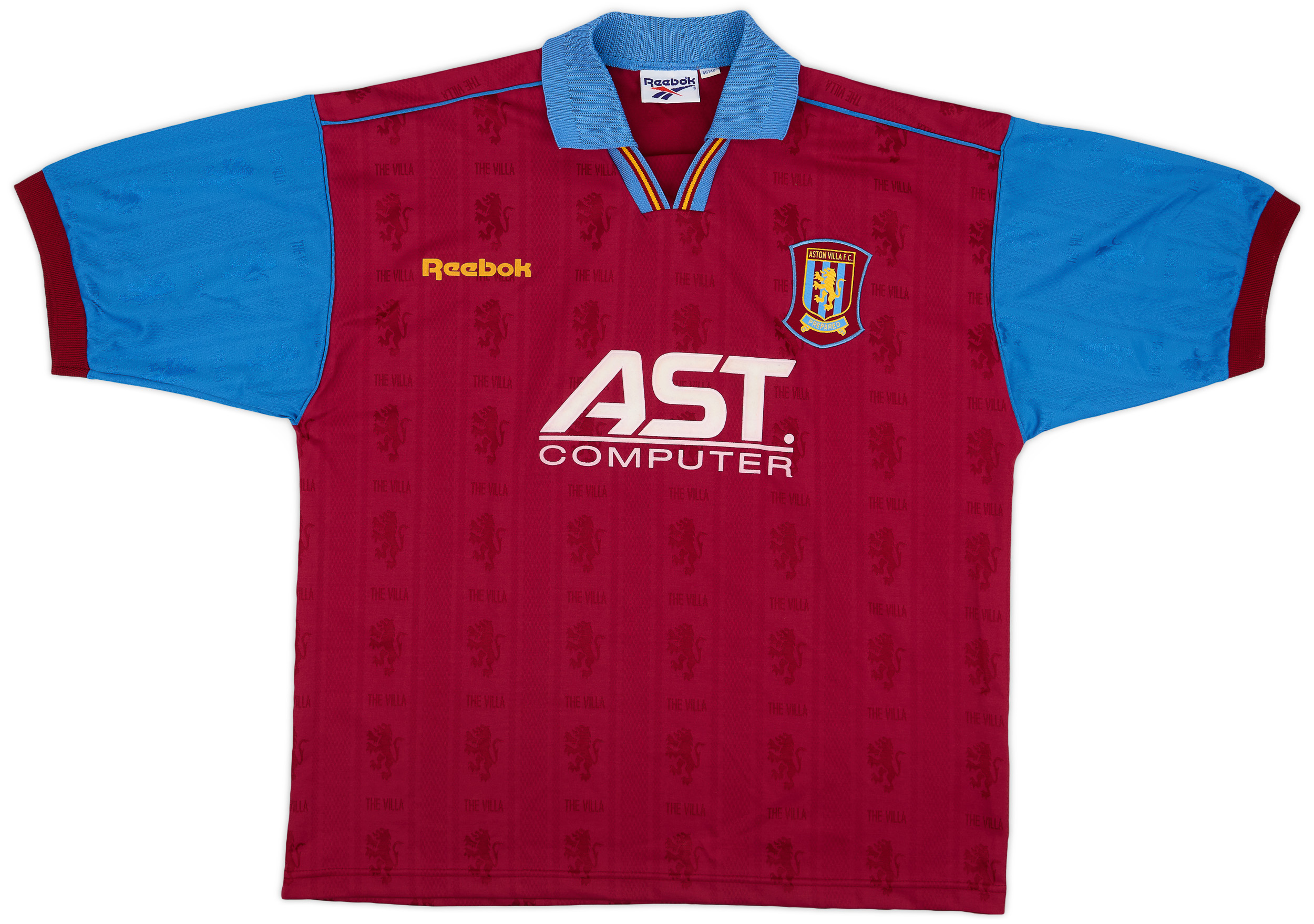 1995-97 Aston Villa Home Shirt - 7/10 - (XL)