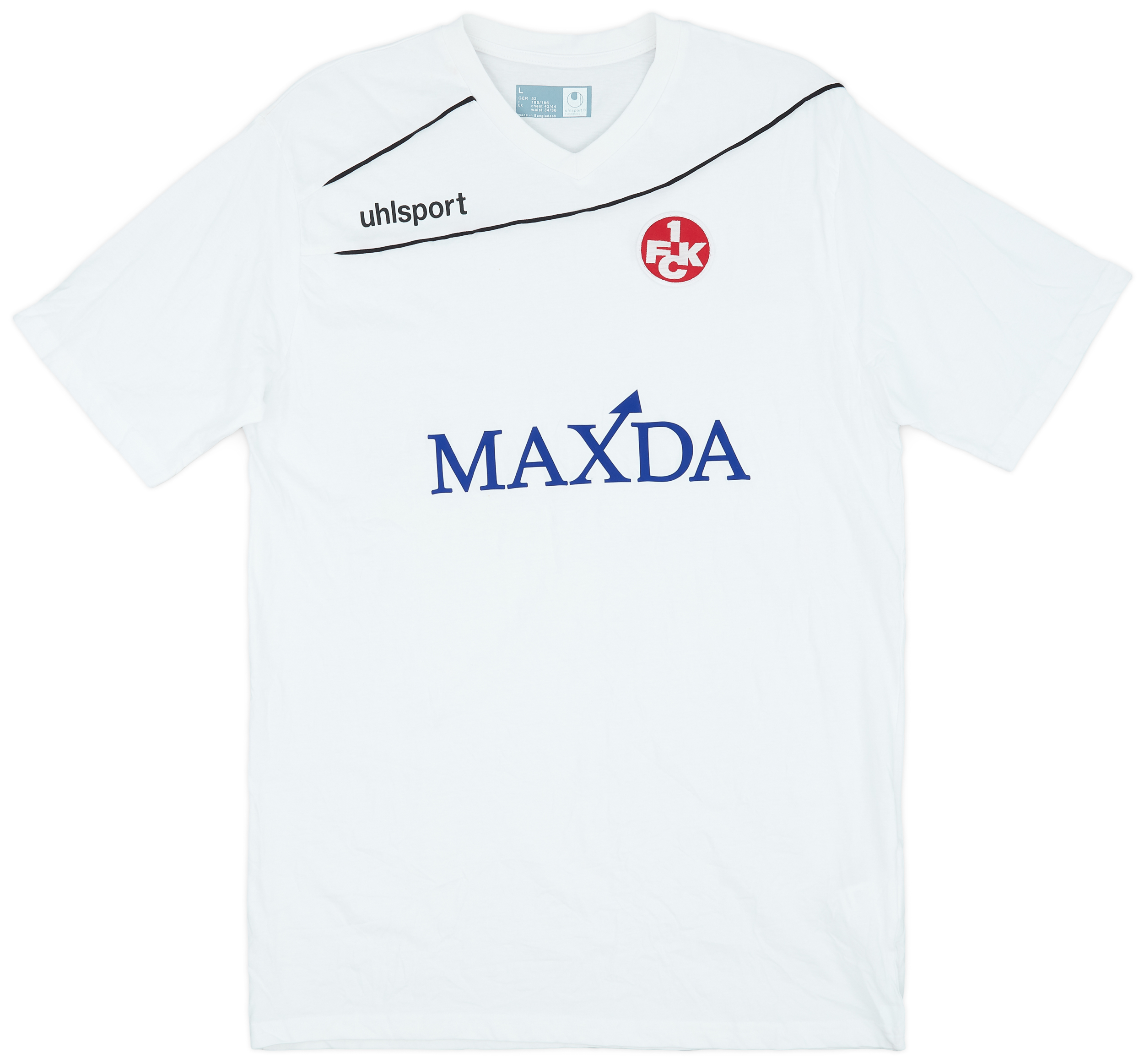 Maillot De Foot Manches Longues Domicile Kaiserslautern Allemagne 14/15 Uhlsport Taille 2XL