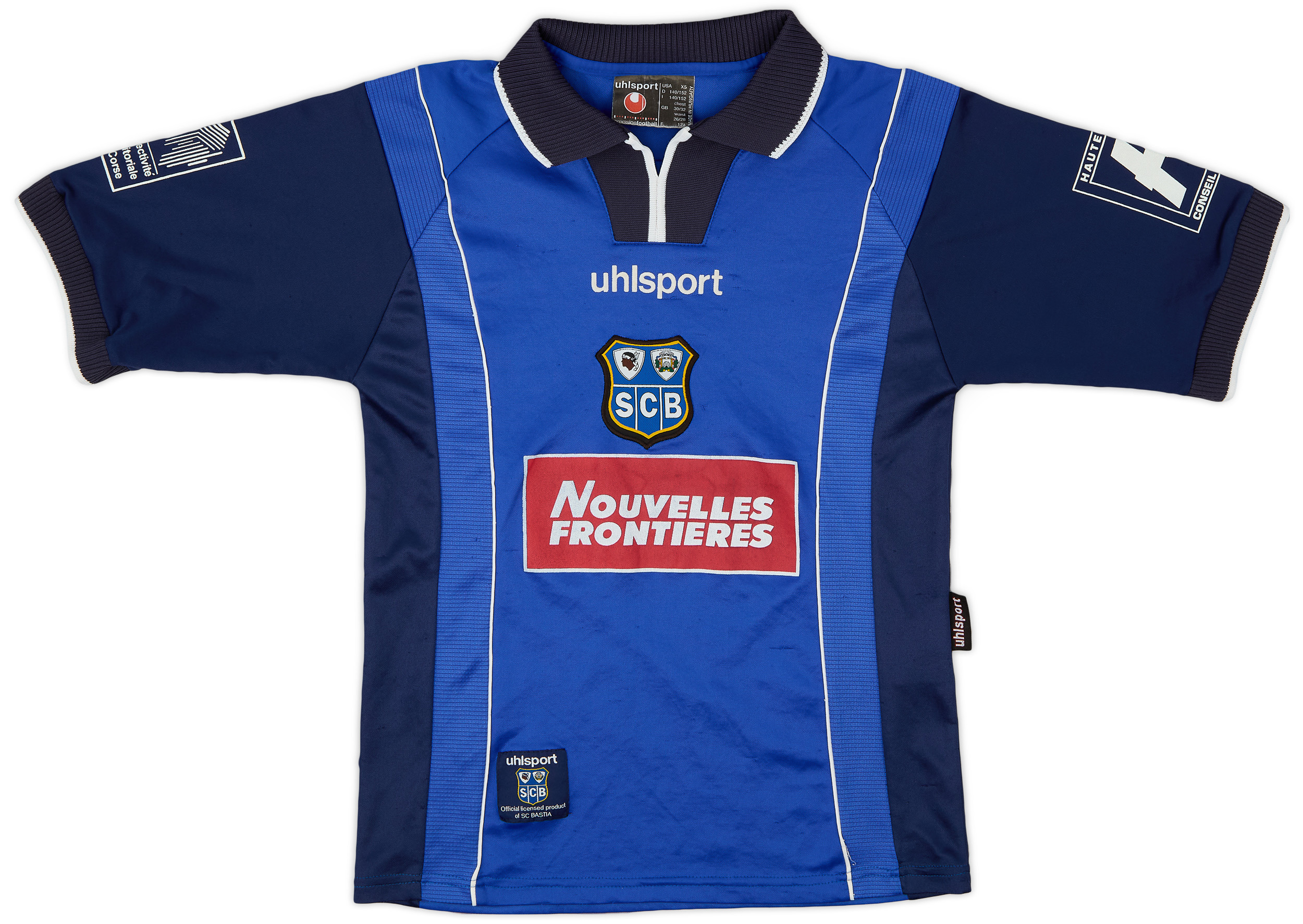 Maillot Vintage SC Bastia 1999-2000 - Taille XL, Occasion