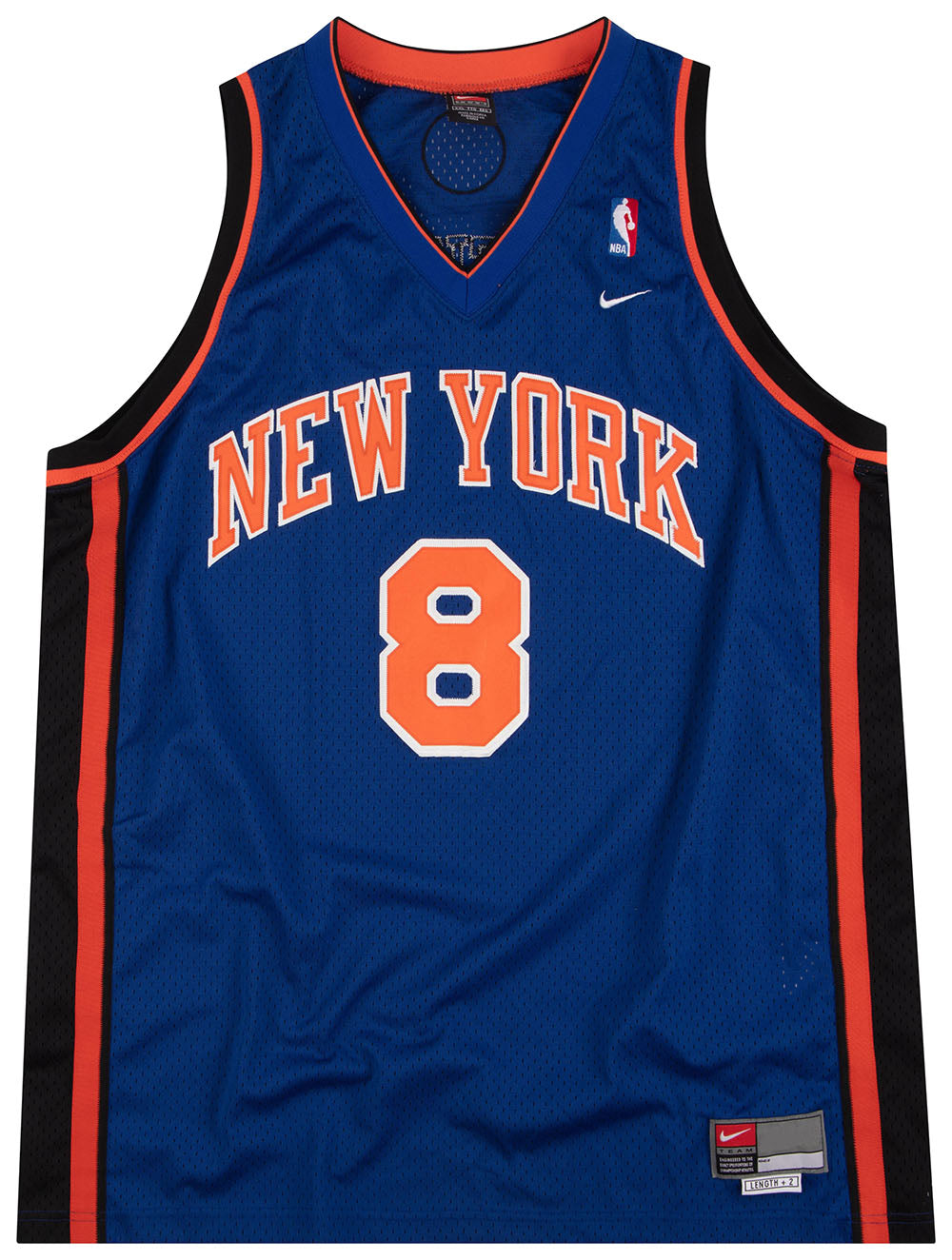 2000-01 New York Knicks Sprewell #8 Nike Swingman Jersey (Away) XXL