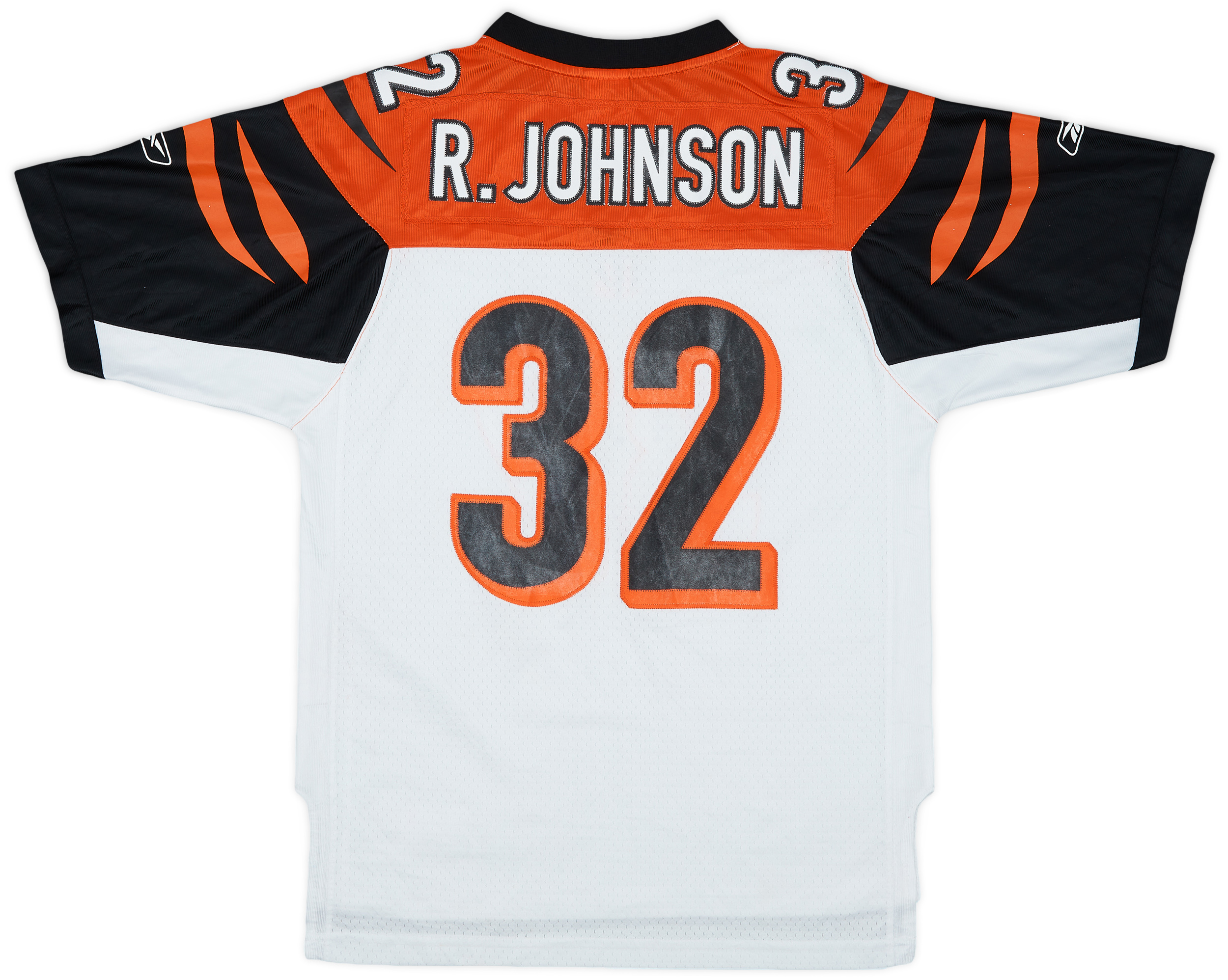 2007 Cincinnati Bengals R.Johnson #32 Reebok Premier Away