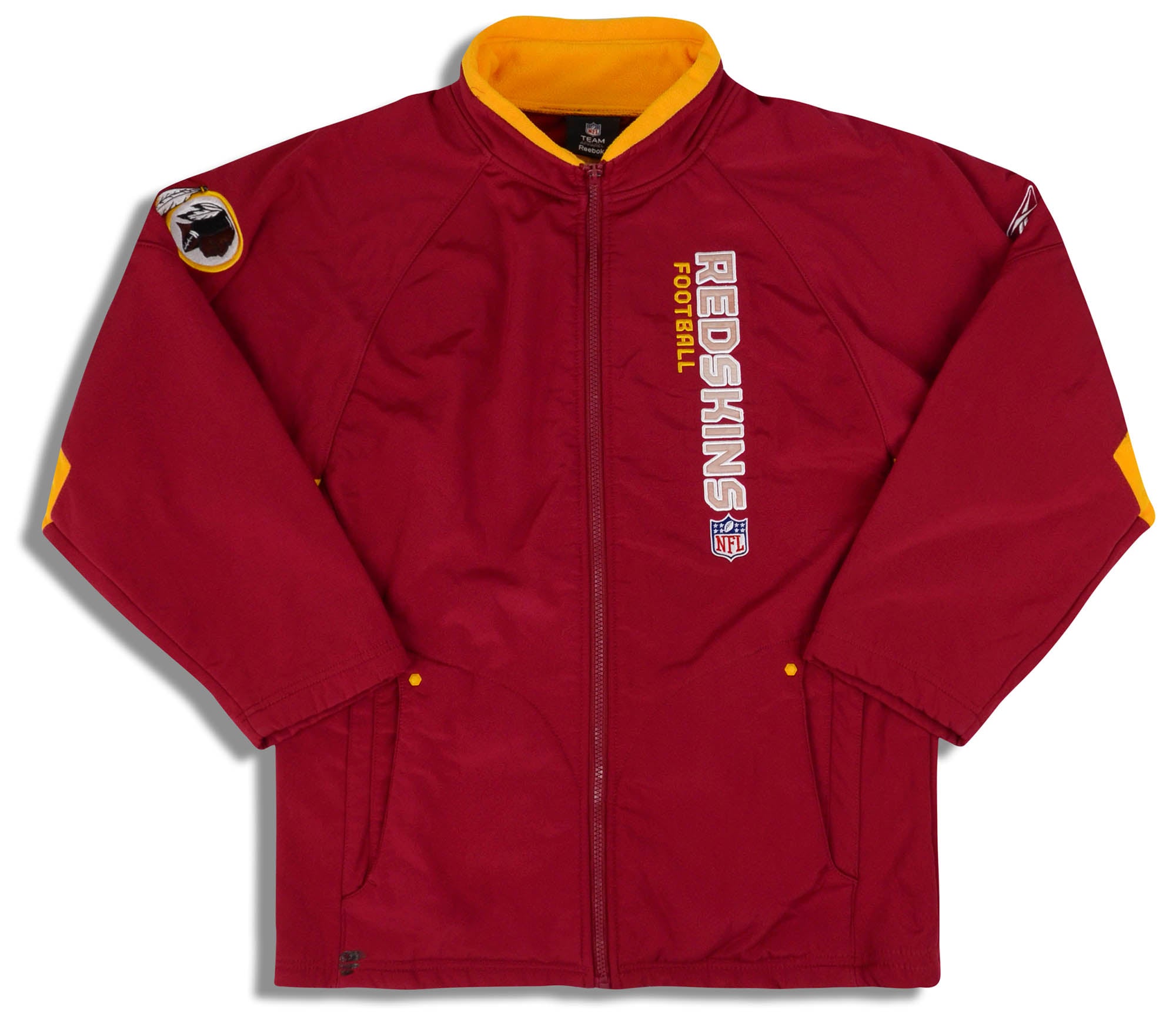 2010s Washington Redskins Reebok Fleece Jacket Y