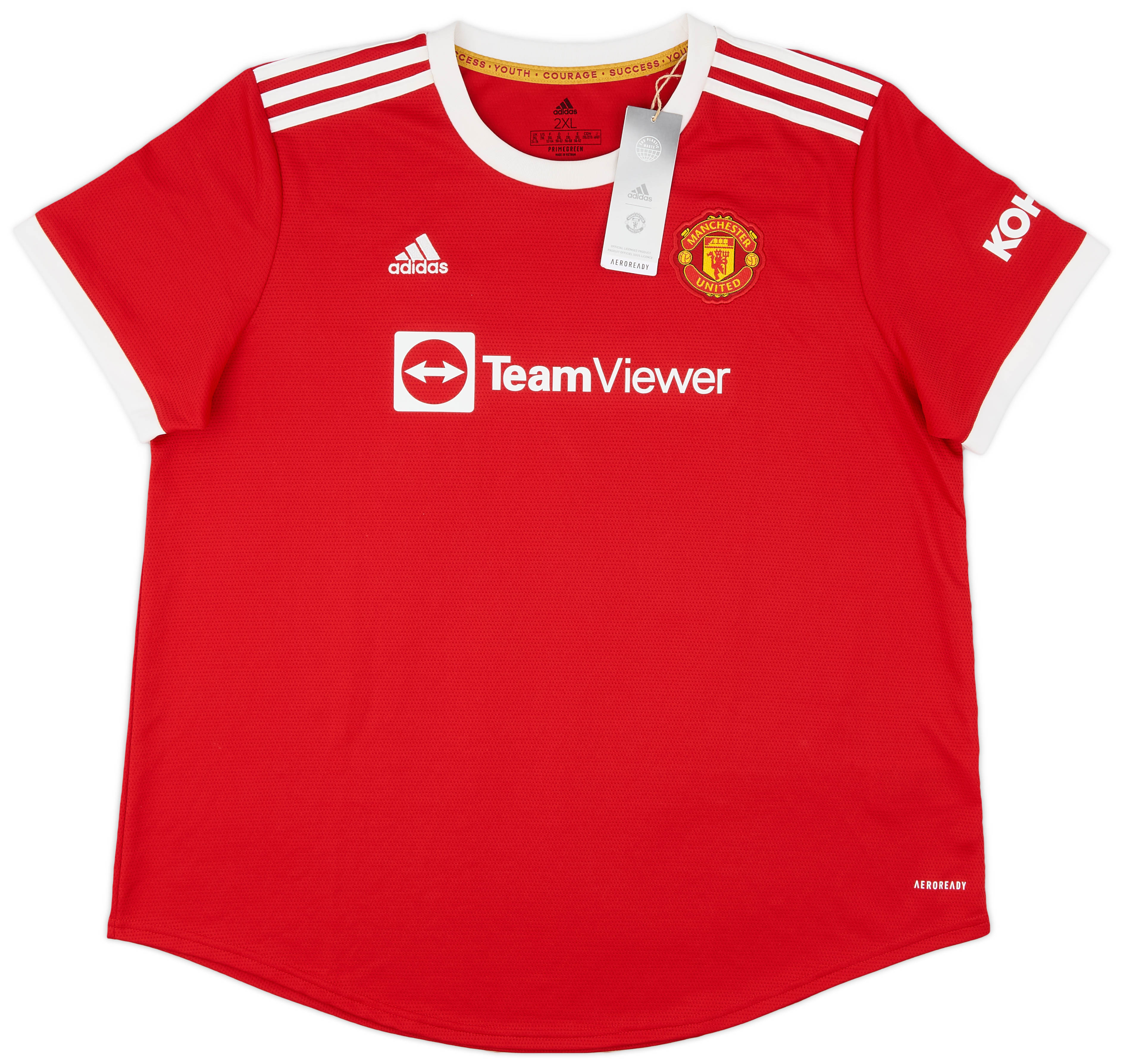 2021-22 Manchester United Home Shirt Cavani #21 (Women's XXL)