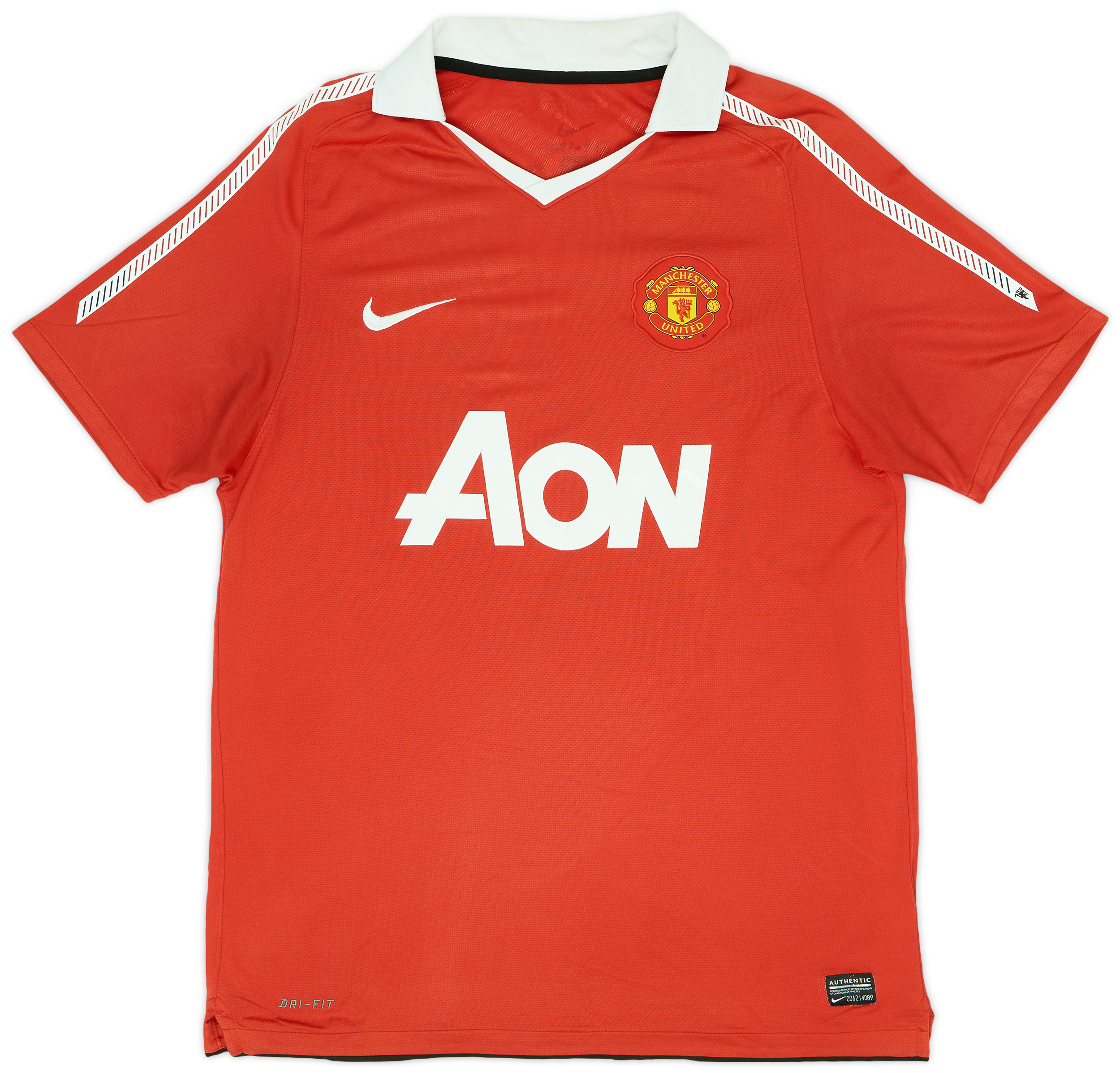 2010-11 Manchester United Home Shirt Rooney #10 - 6/10 - (M)