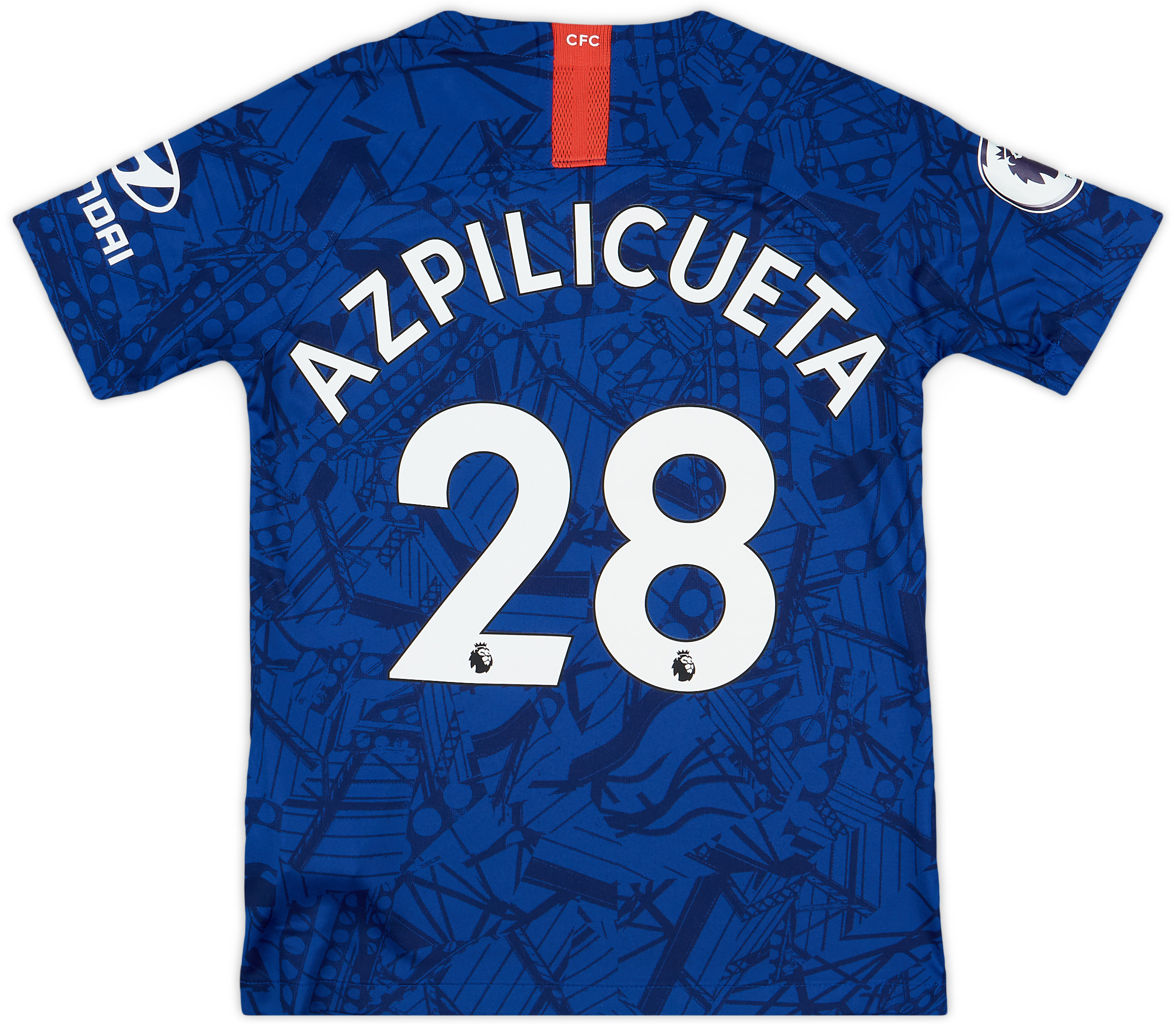 Chelsea FC AZPILICUETA 28 Mシャツ 2019-20 Chelsea Home Shirt Azpilicueta #28 - 9/10 - (M.Boys)