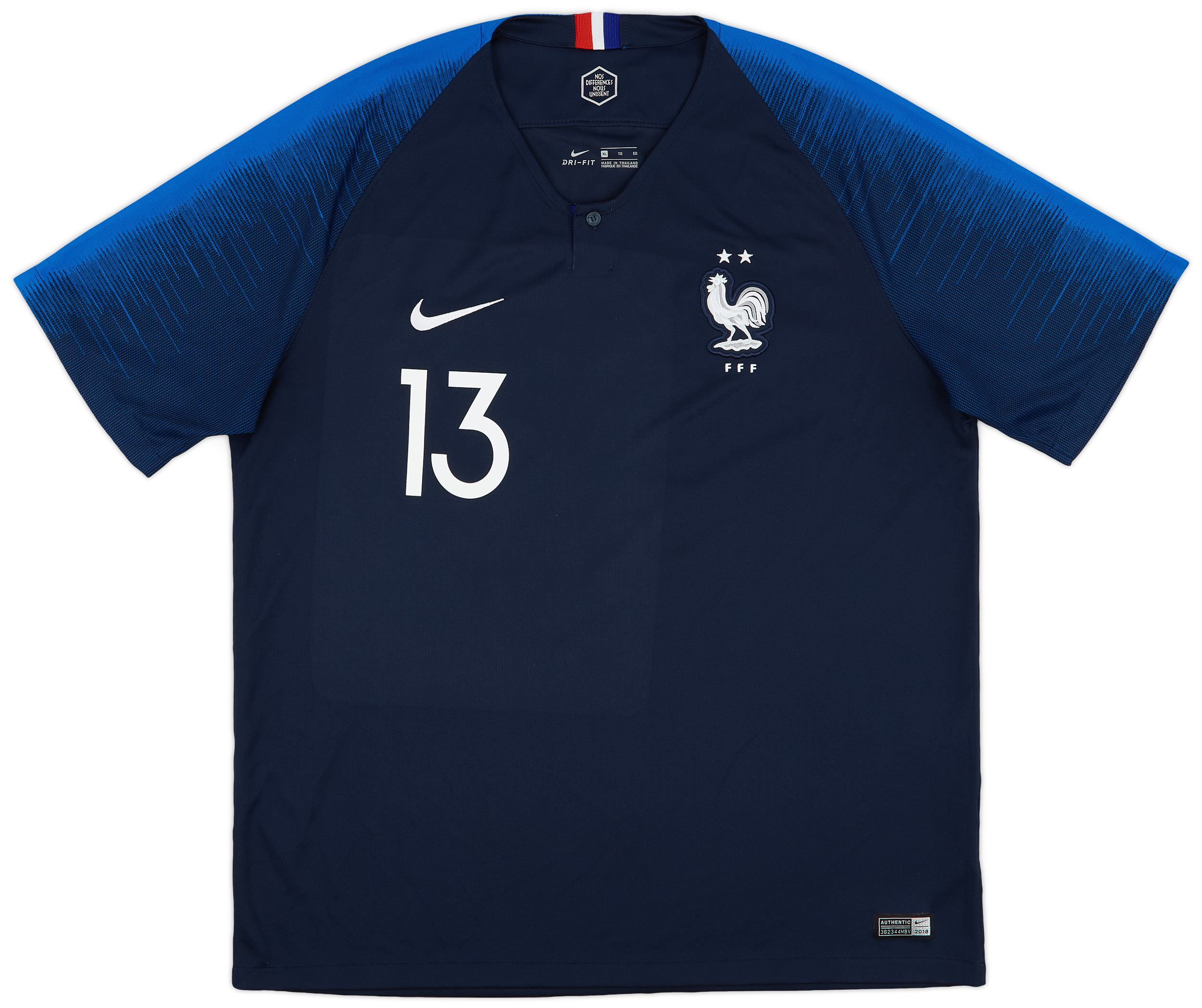 Cup Away Nike France Away Jersey 2018 France Euro 2018 T Shirt