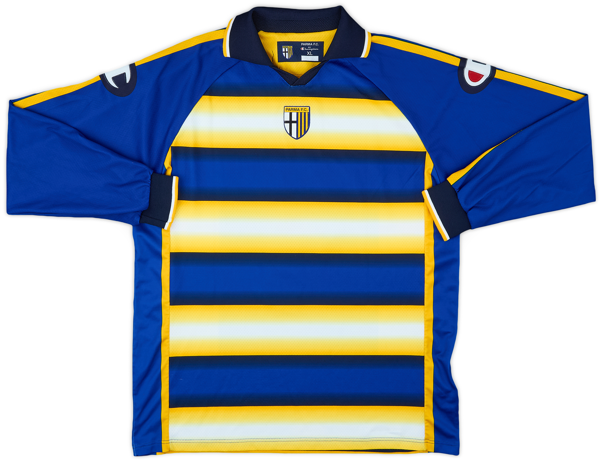 2004-05 Parma Home L/S Shirt #4 - 8/10 - (XL)