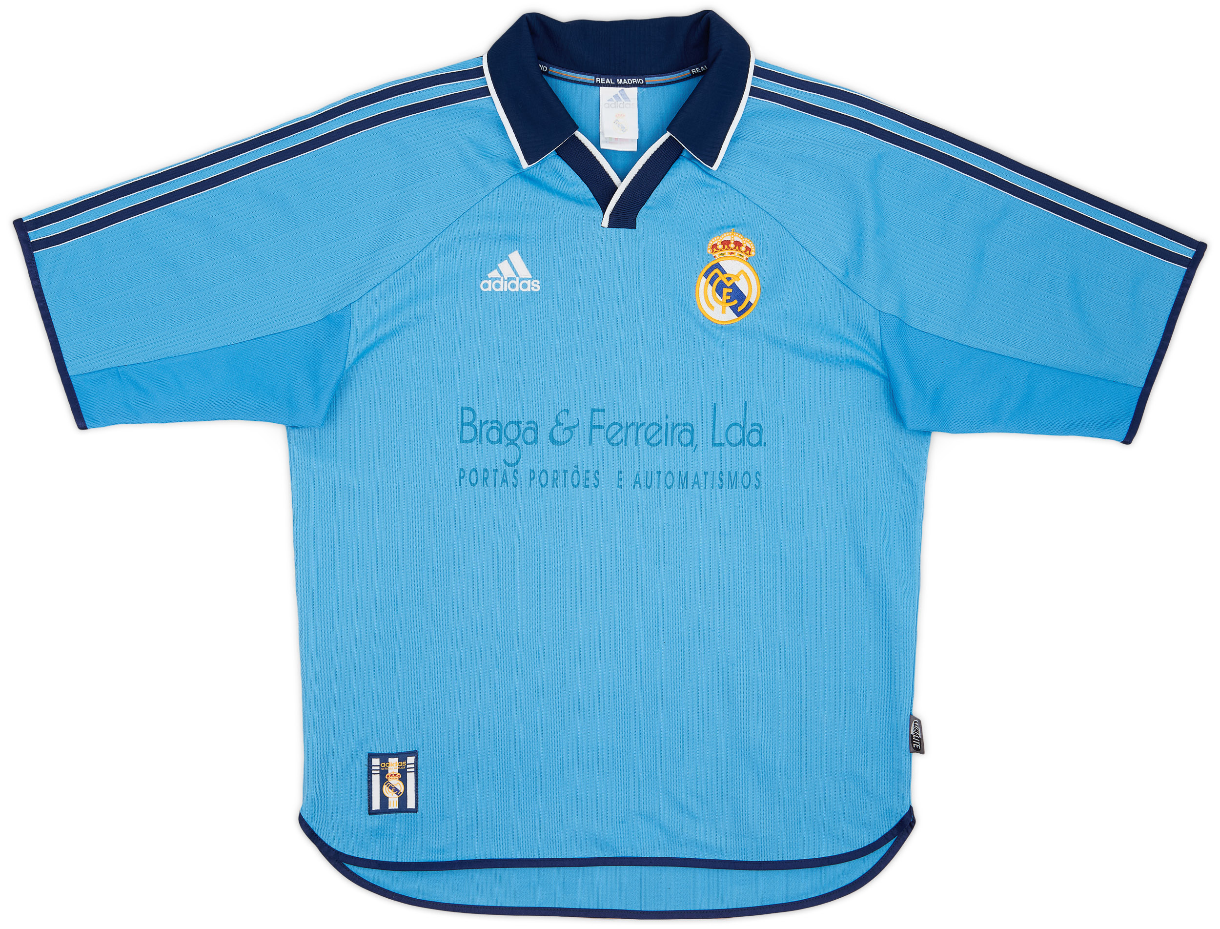 1999-00 Real Madrid Third Shirt #1 - 7/10 - (M)
