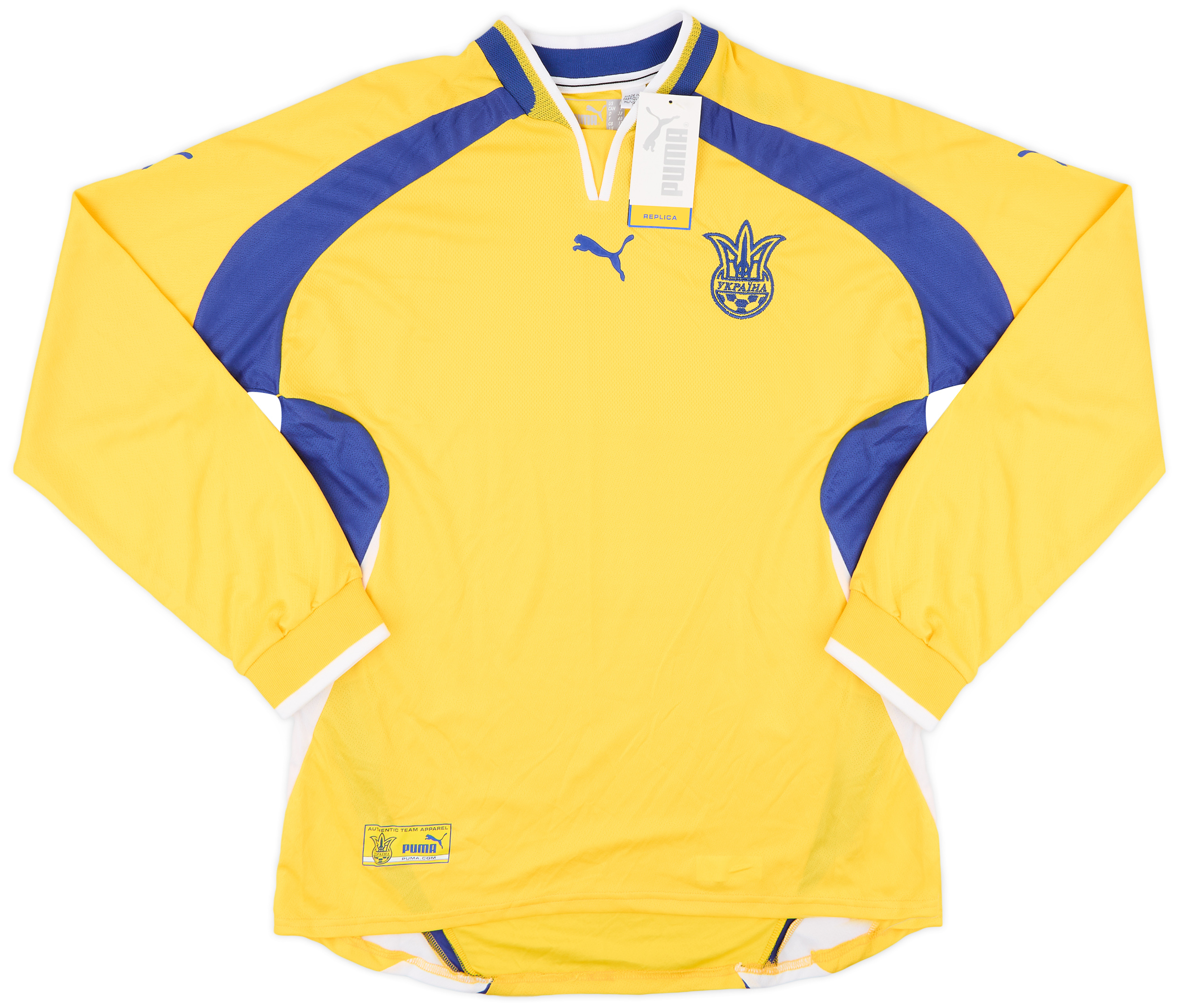 2000-02 Ukraine Home L/S Shirt (Women's M)