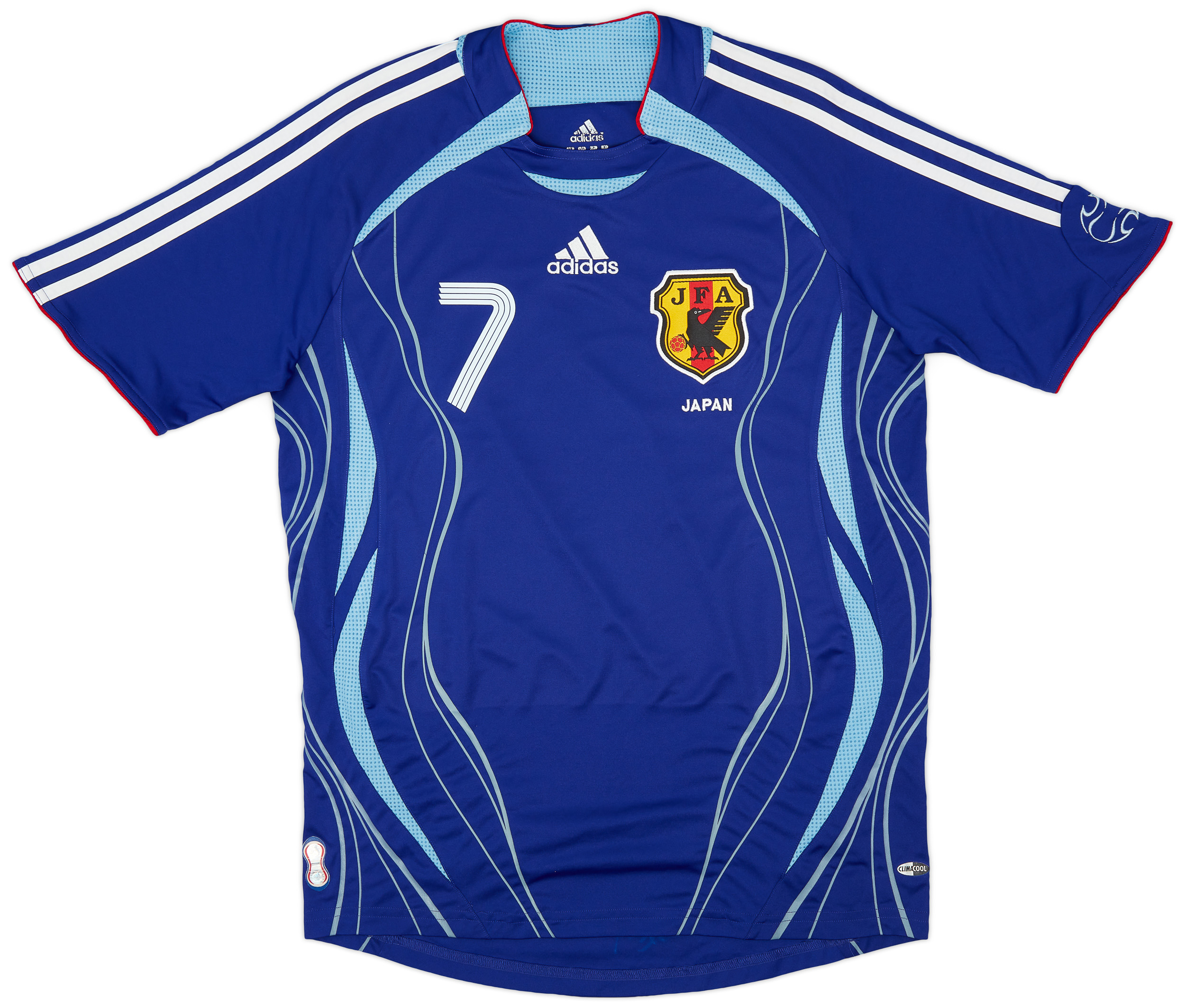 2006-08 Japan Home Shirt Nakata #7 - 9/10 - (S)
