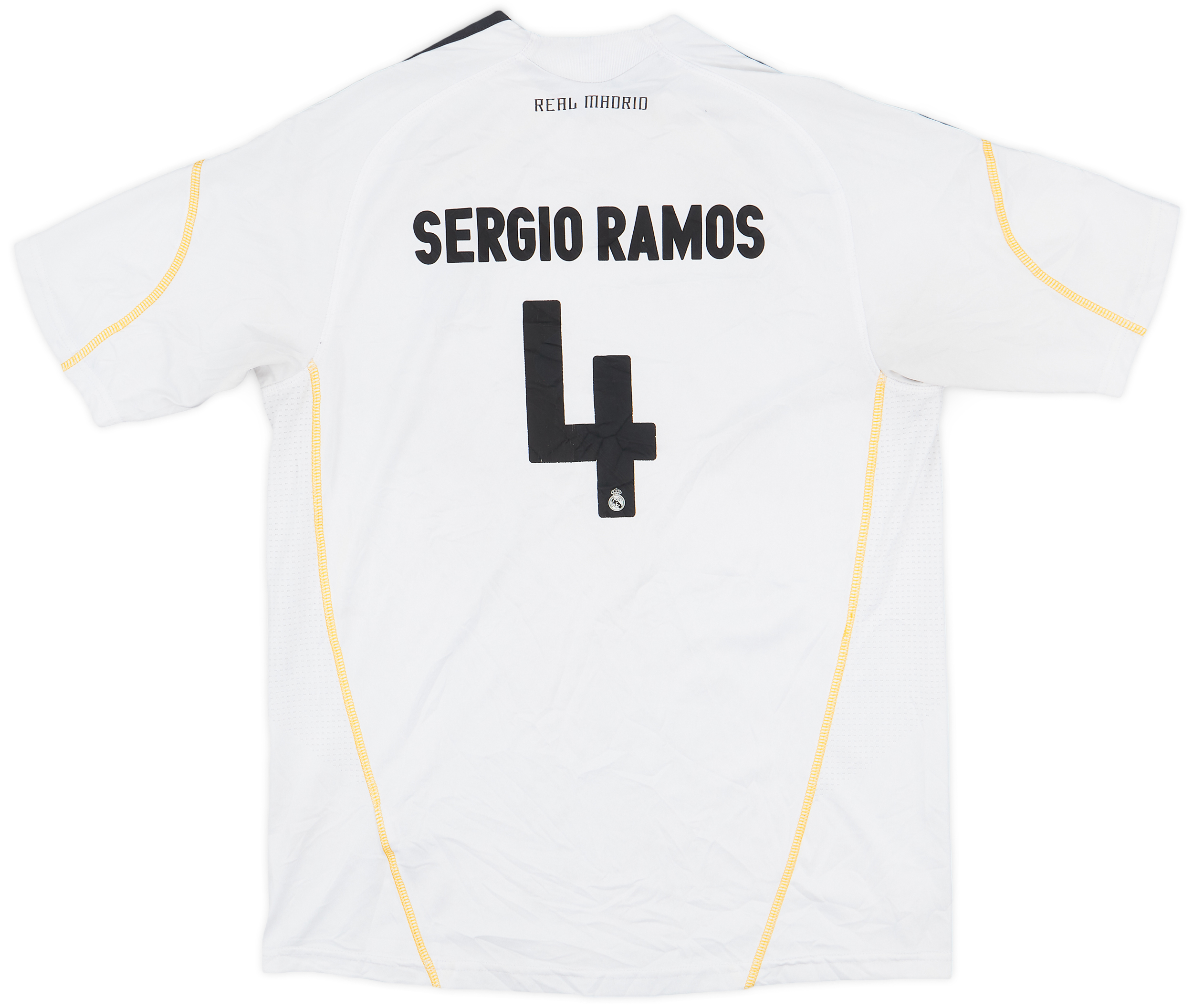 adidas Real Madrid Sergio Ramos シャツ Mサイズ Adidas ﻿Real Madrid polo shirt Sergio Ramos 4 | eBay
