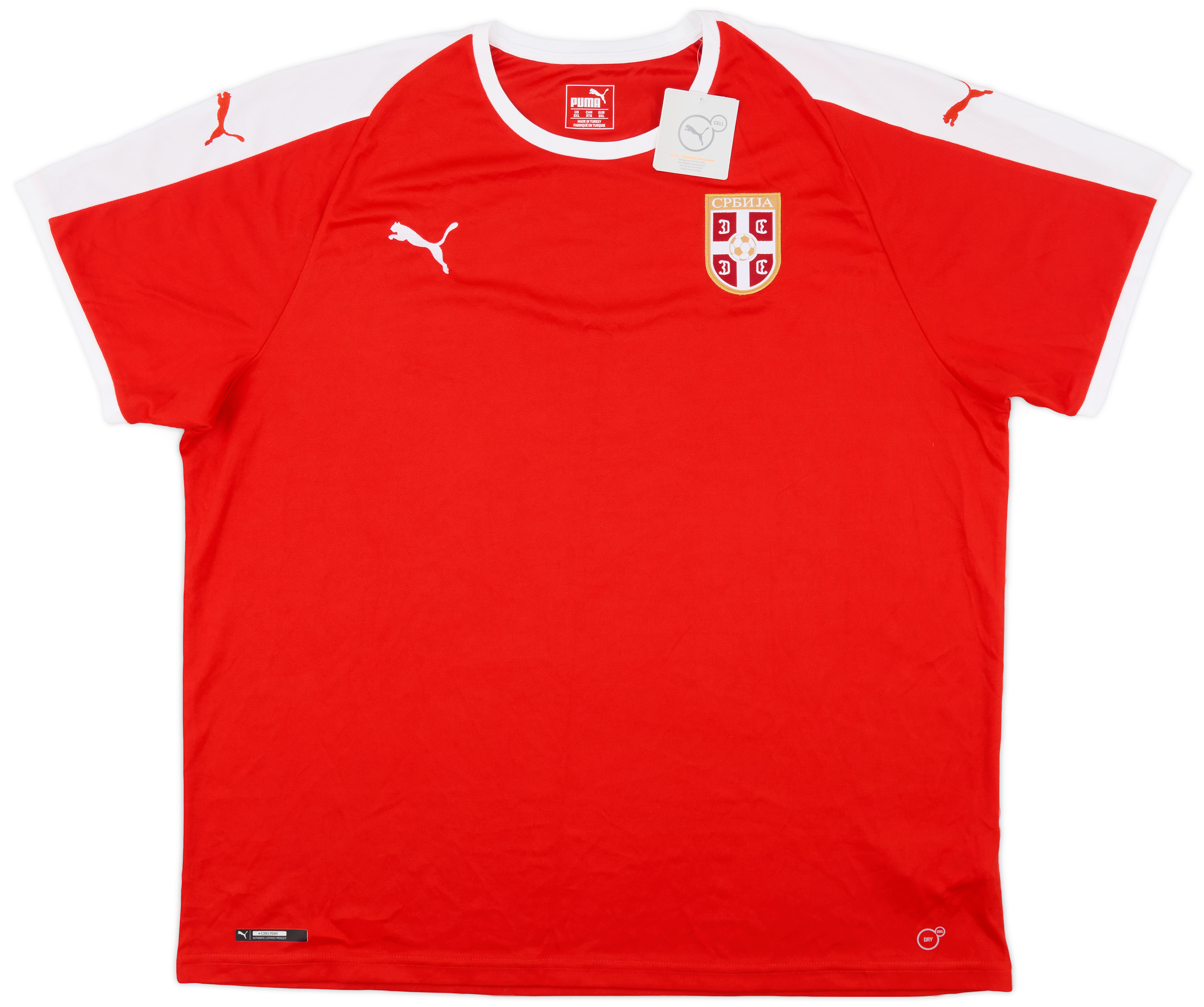 2018-19 Serbia Home Shirt (3XL)