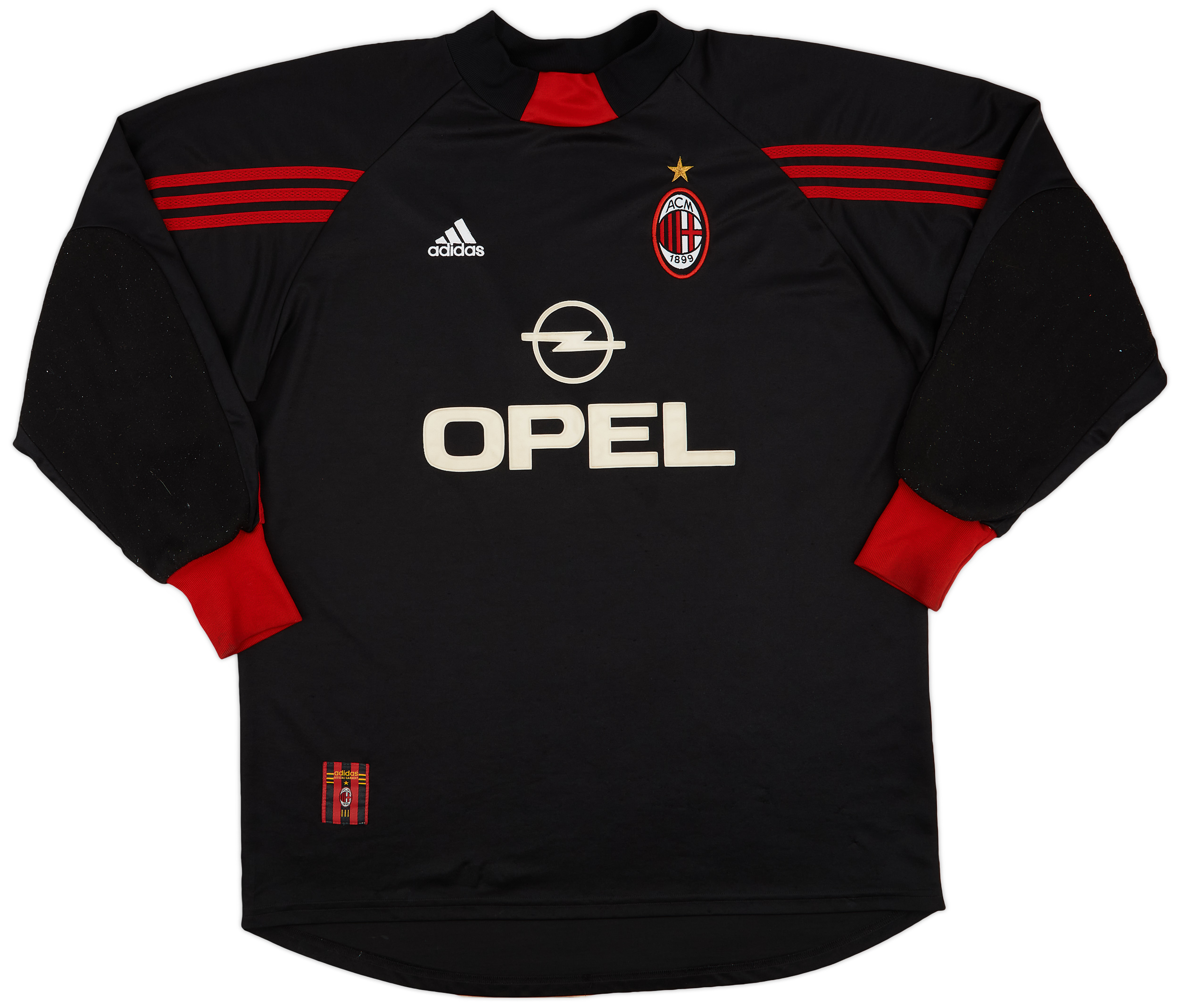 ac milan×OPEL サッカーゲームtシャツ 90s-00s rare vintage AC MILAN Adidas Opel soccer t-shirt jersey