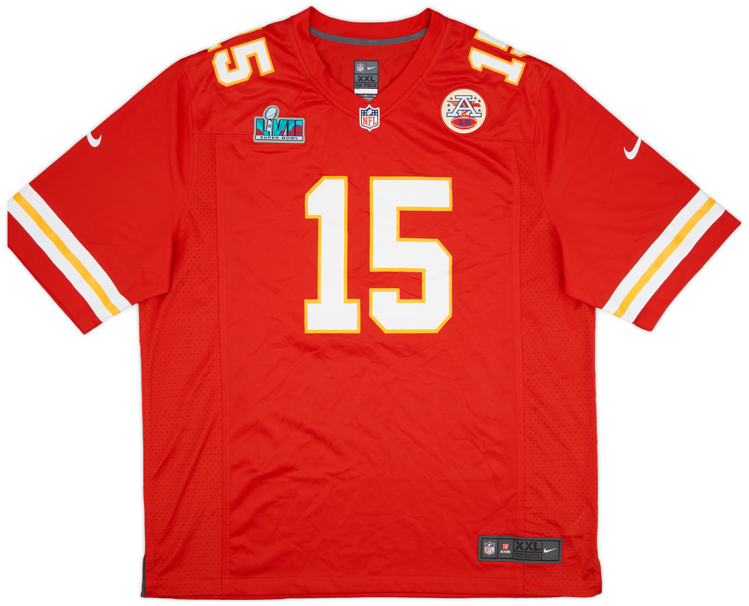 2023 Kansas City Chiefs Mahomes #15 Nike Game Home Jersey (XXL)