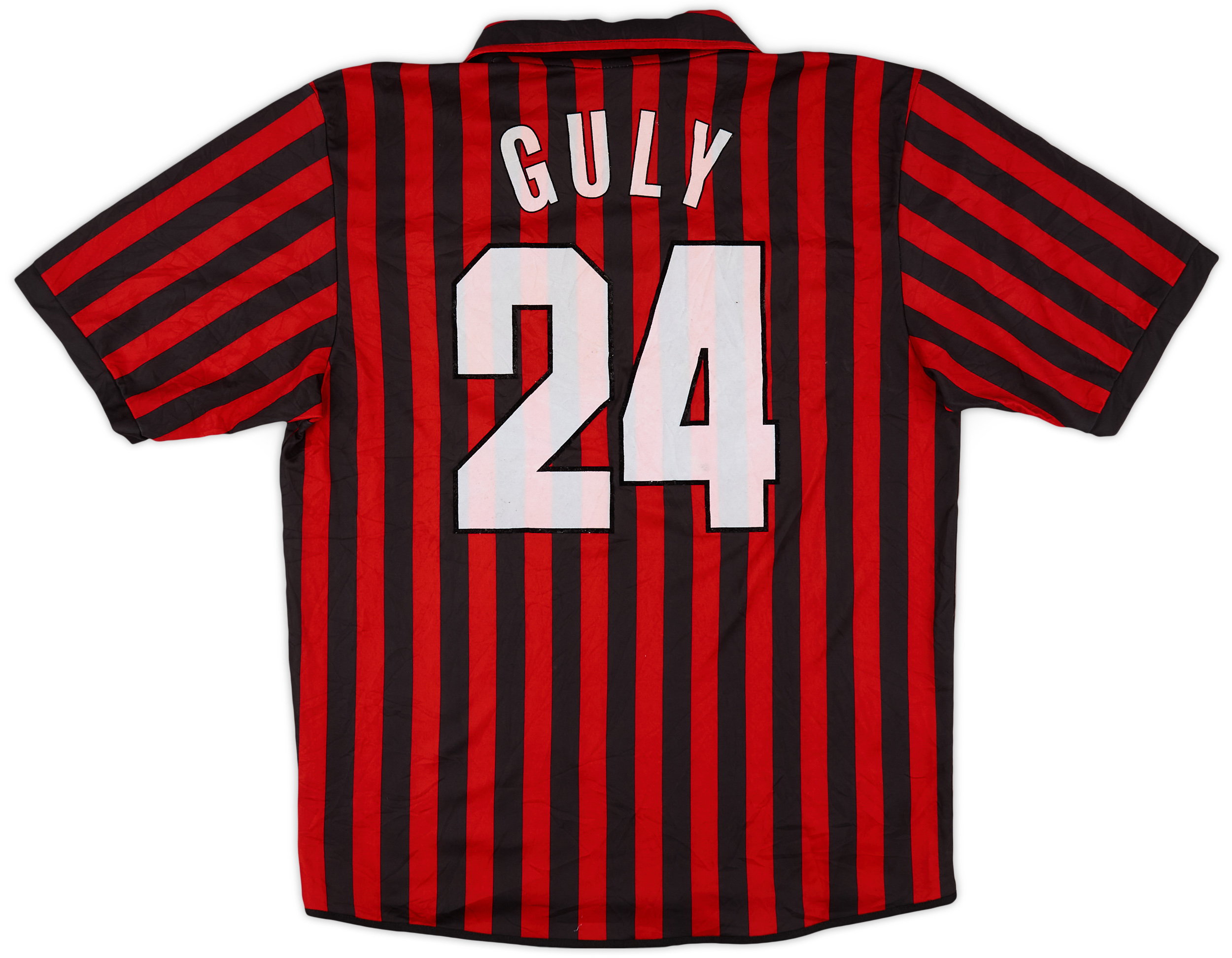 2006-07 AC Milan adidas Polo Shirt - 8/10 - (L)