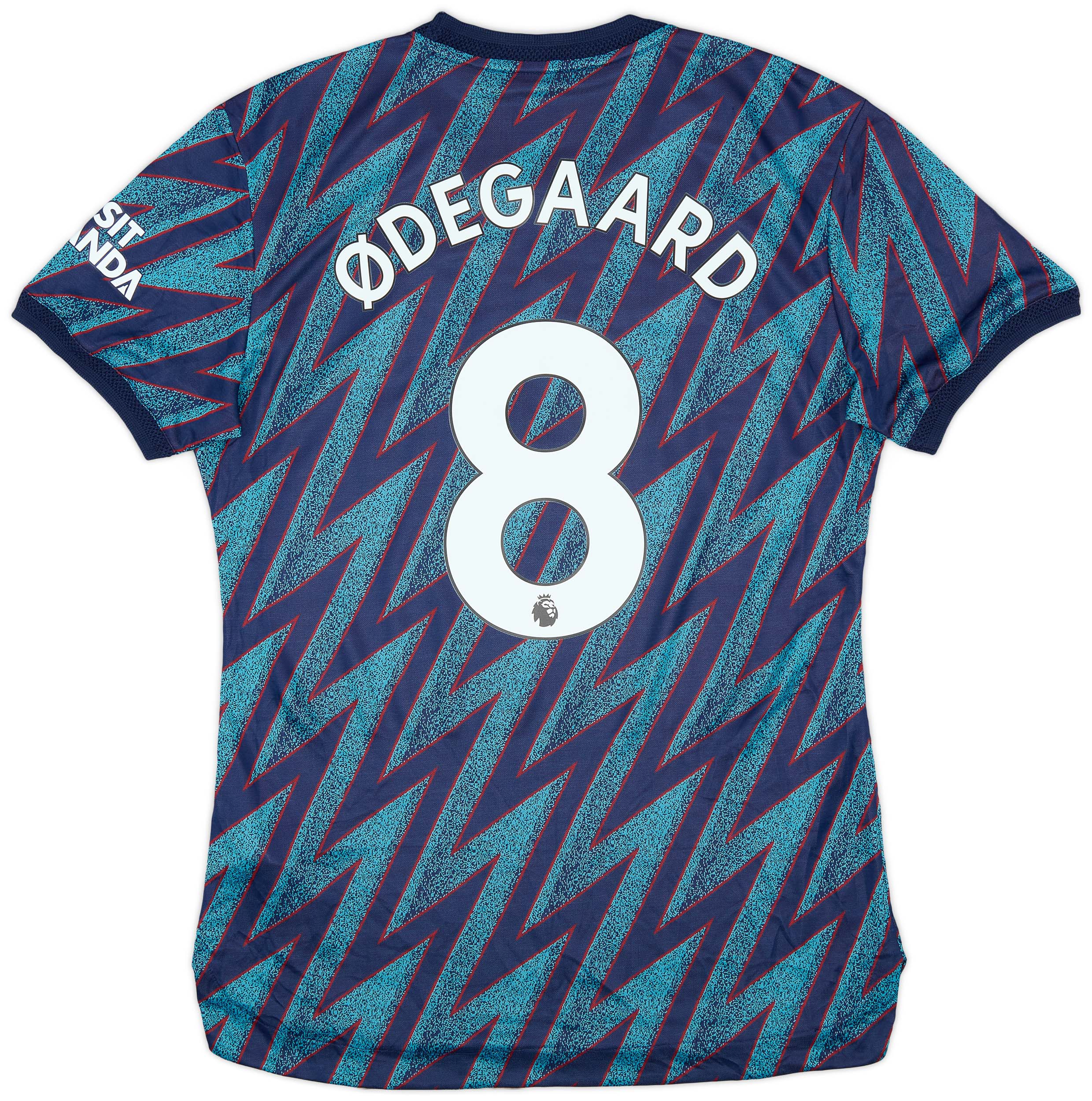 Flocage ODEGAARD #8 2024 2026 Extérieur Away Arsenal Version