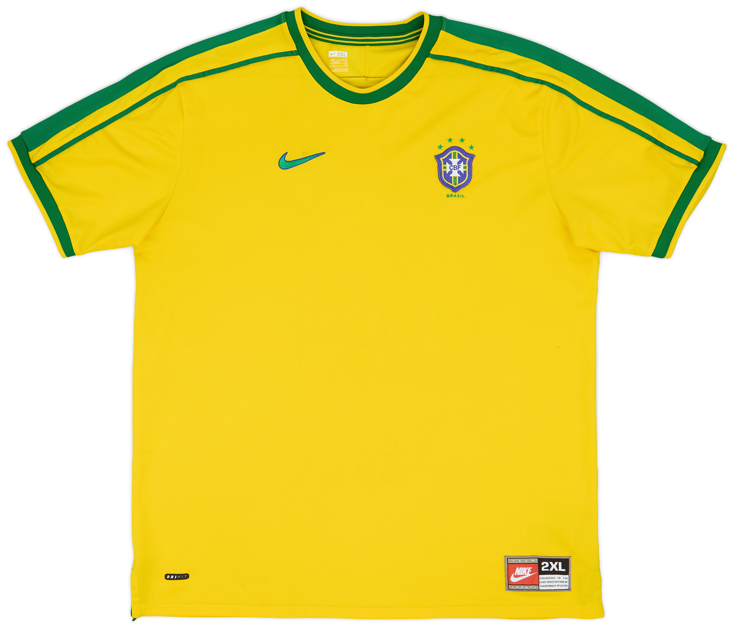ウェア archive retro nike Brazil game shirt y2k Brazil Nike Vintage 2000 Y2k Streetwear Football Shirt