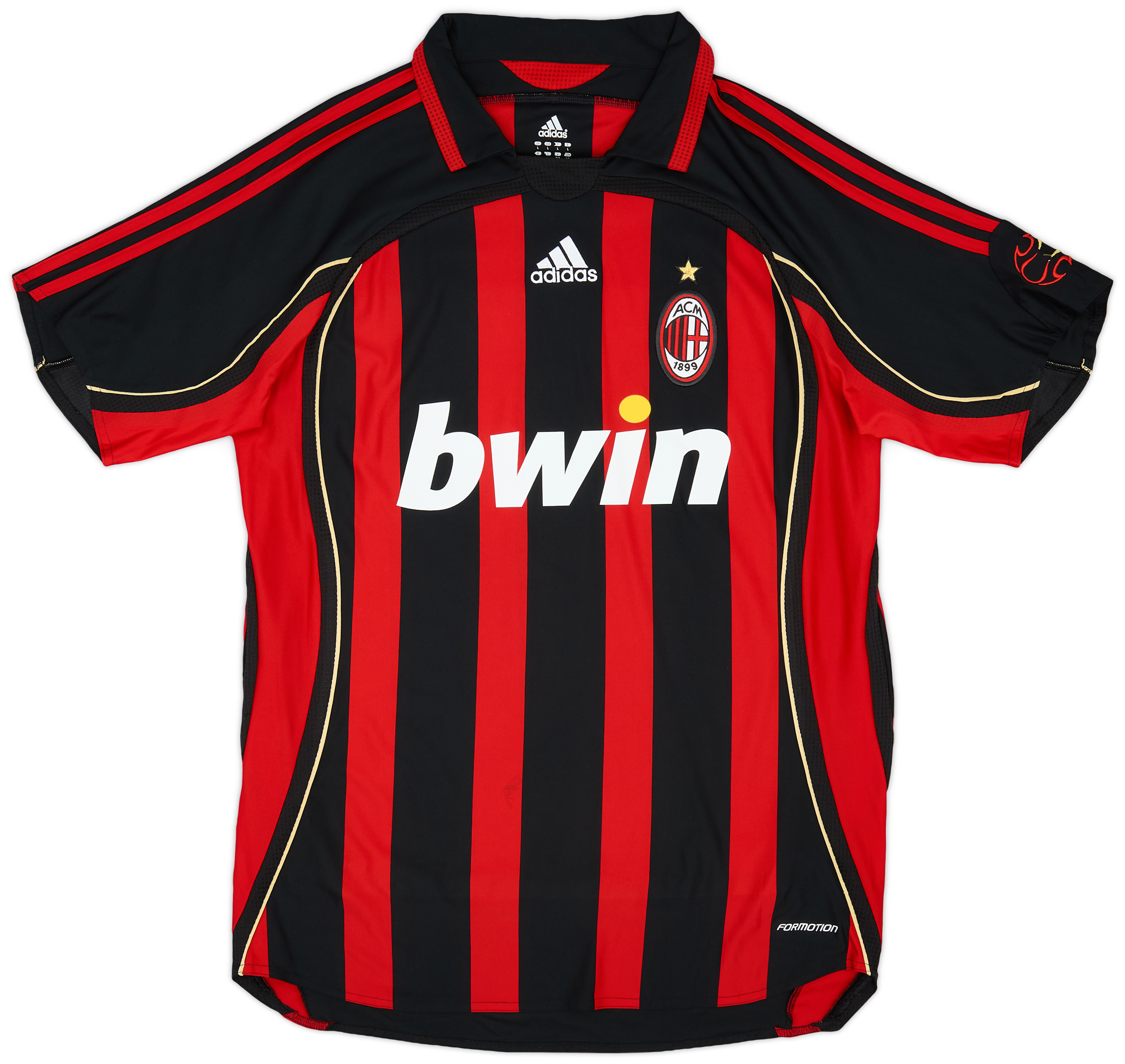 ウェア 06-07 AC Milan Game Shirt Jersey a71953f150ee71f4d3b296fe86b3d5