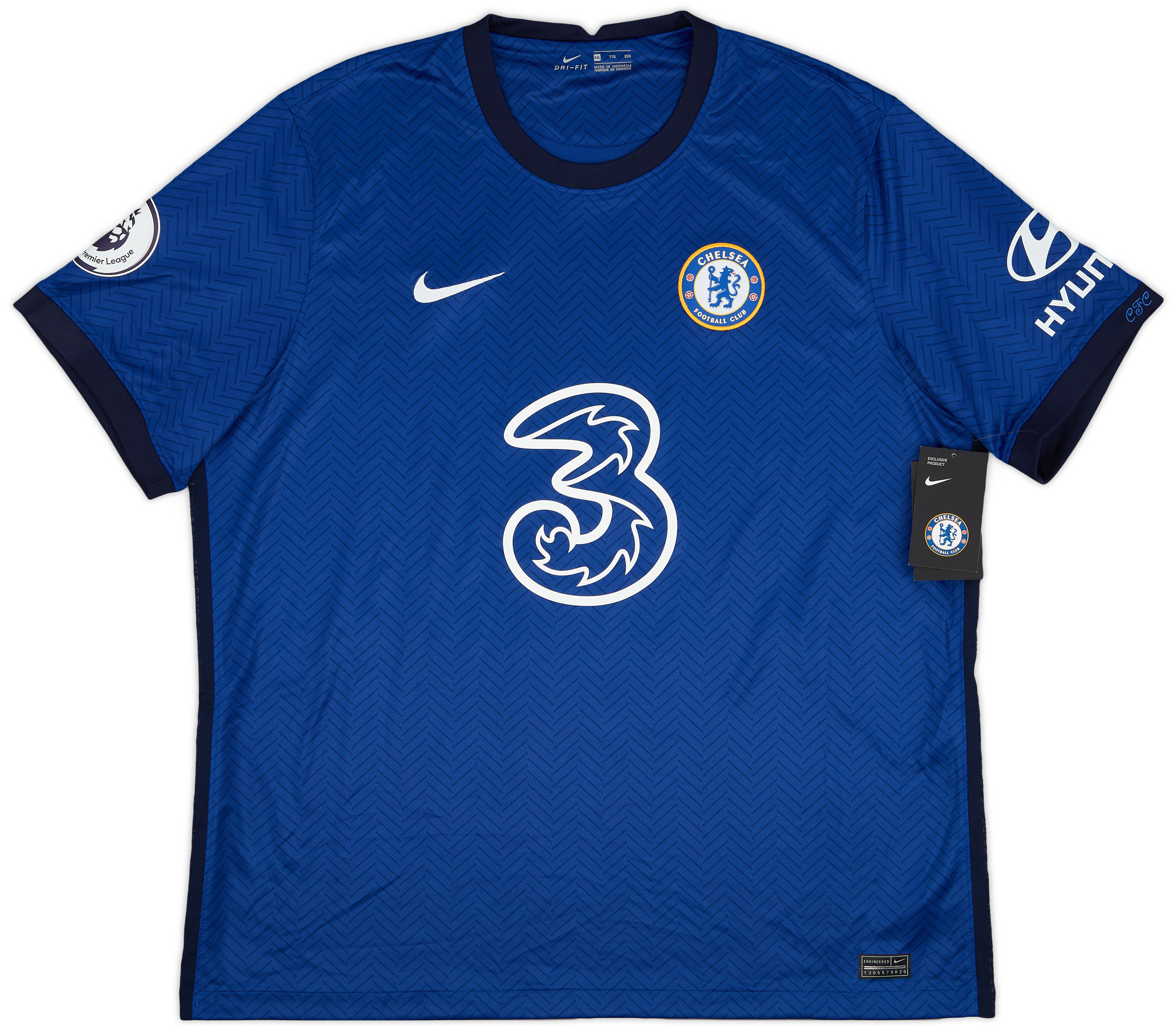2020-21 Chelsea Home Shirt T.Silva #6 (XXL)