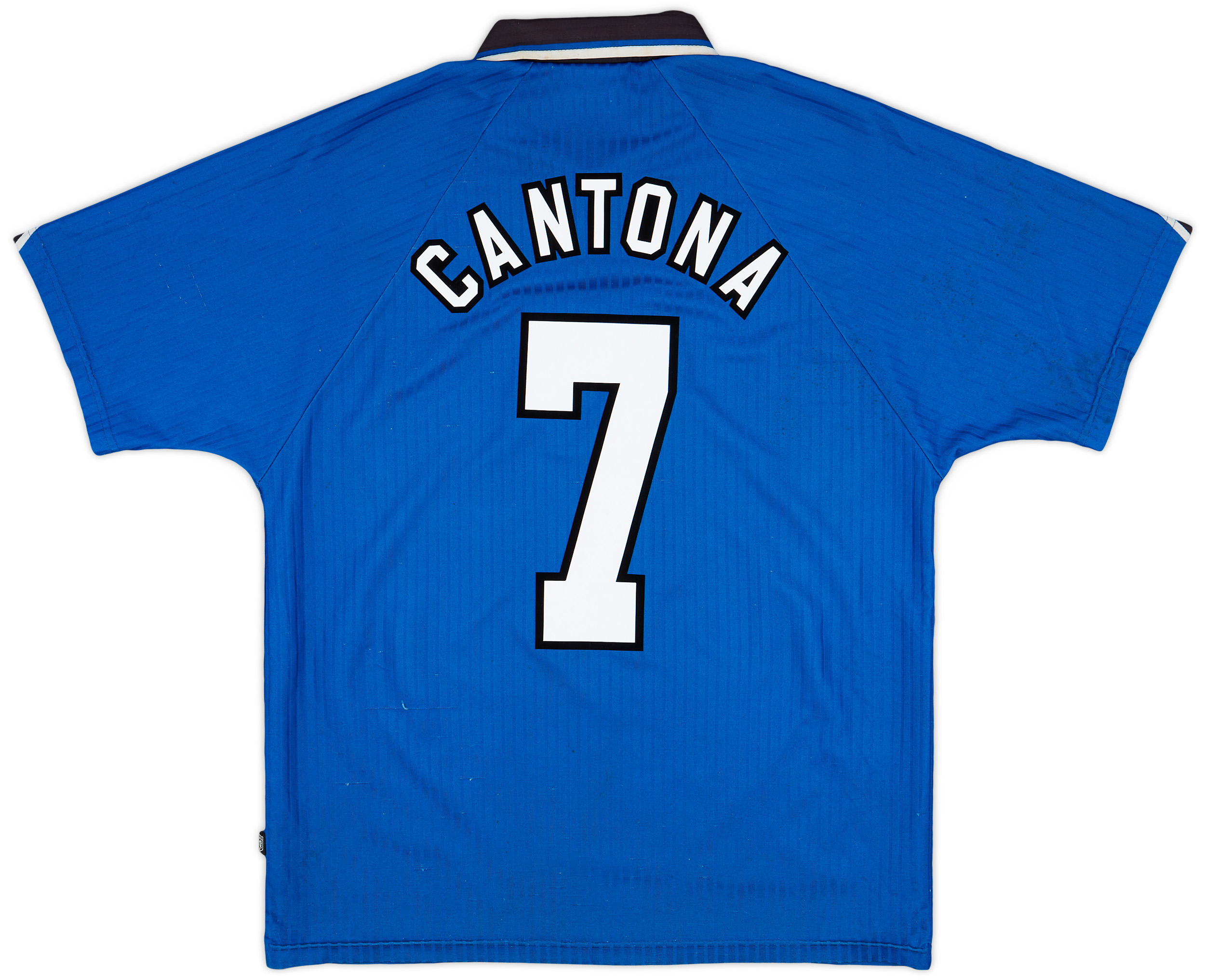 1996-98 Manchester United Third Shirt Cantona #7 - 5/10 - (L)