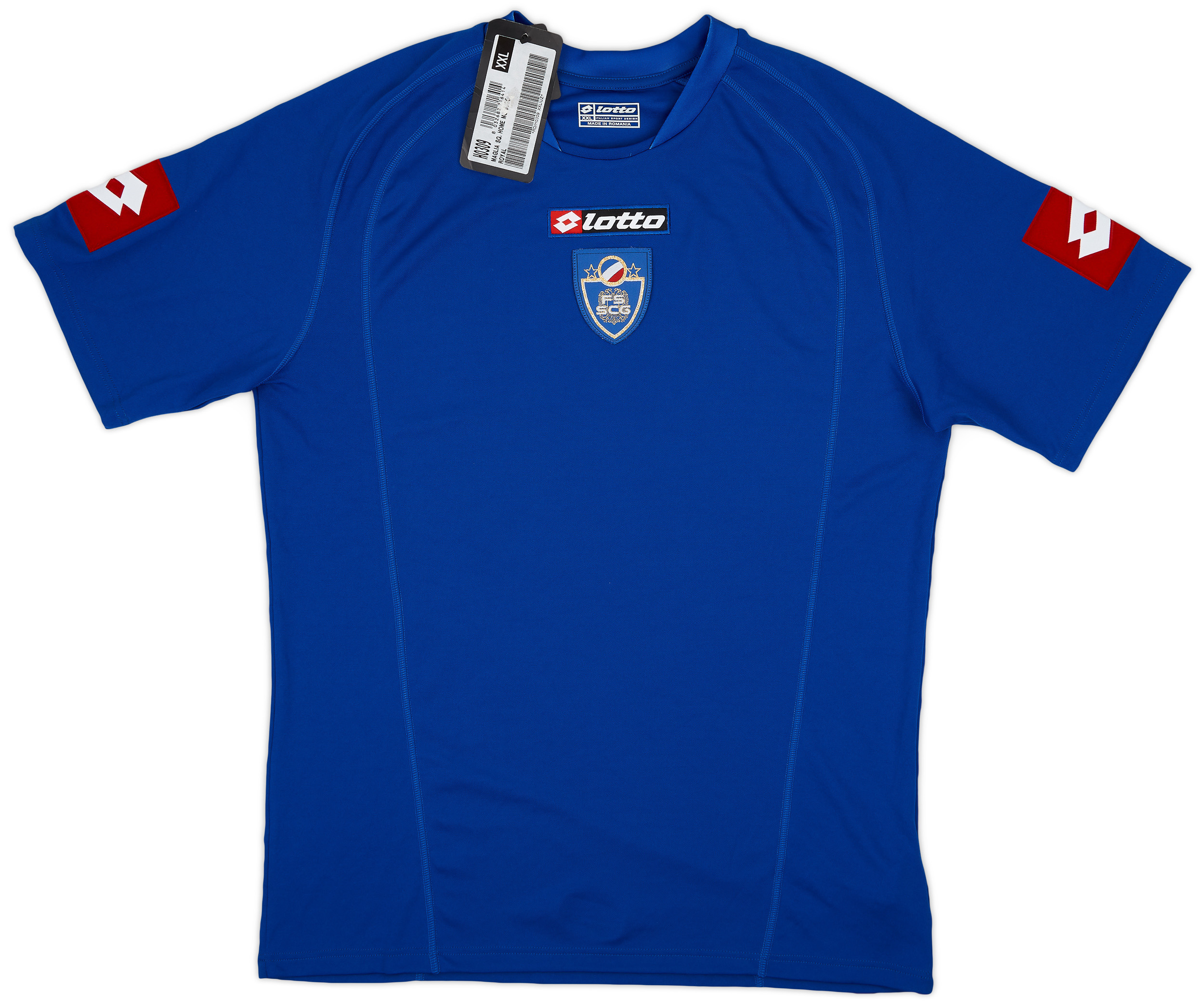 2005-06 Serbia and Montenegro Home Shirt (XXL)