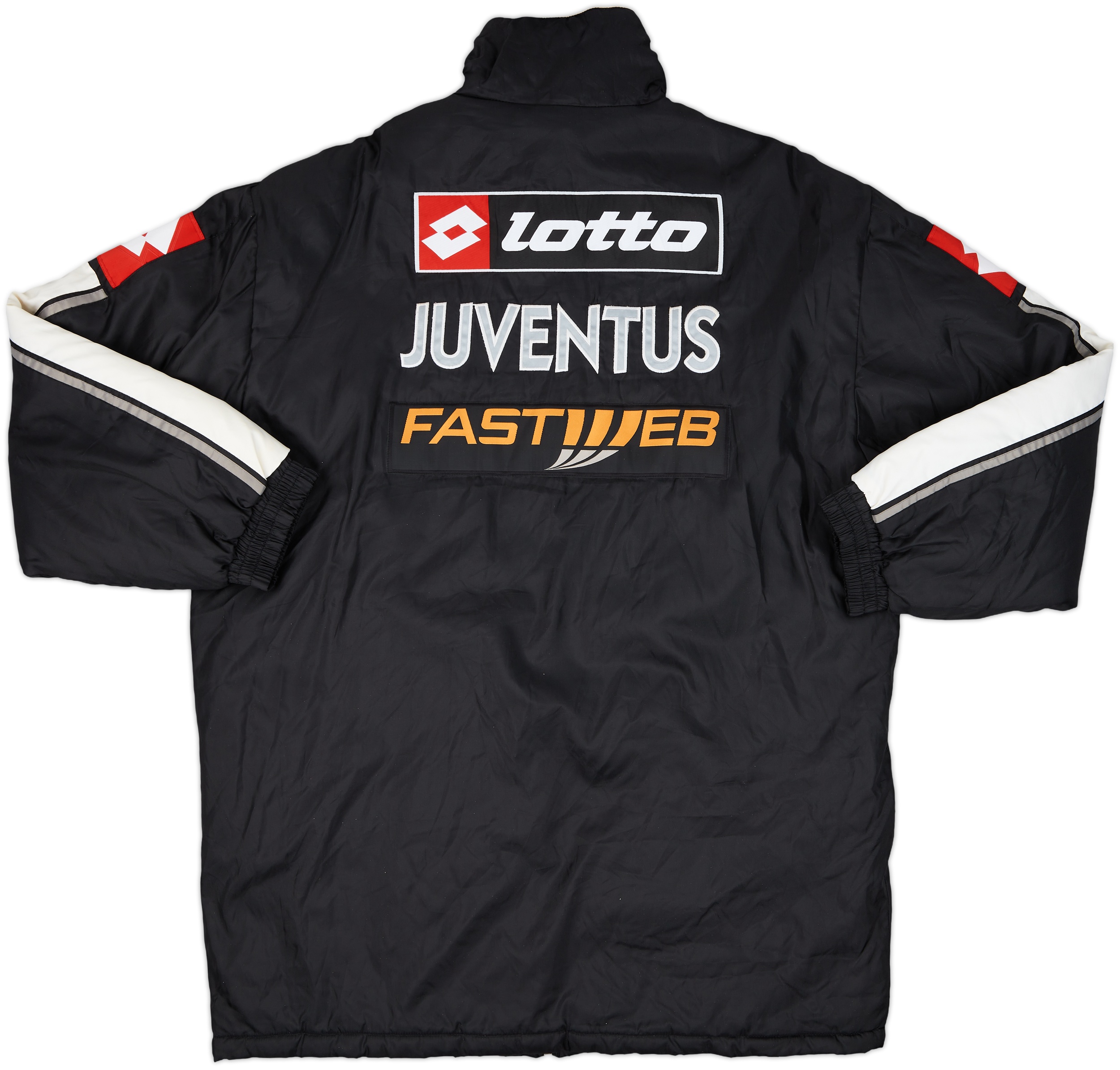 【Luke】2002-03lotto JUVENTUS ユベントス 2002-03 Juventus Lotto Padded Bench Coat - 8/10 - (XL)
