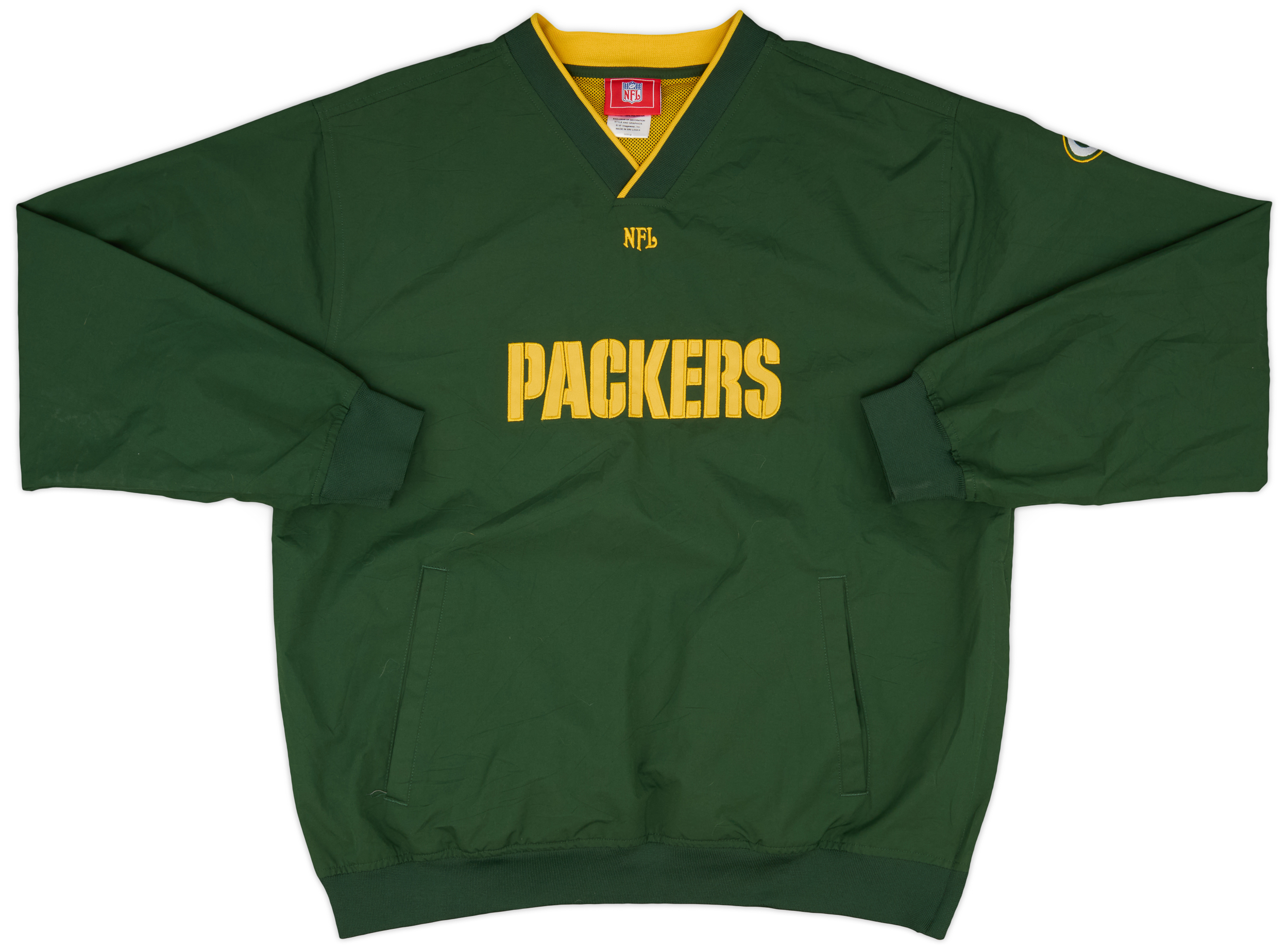 2007 Green Bay Packers NFL Pullover Windbreaker Jacket - 9 2007 Green Bay Packers NFL Pullover Windbreaker Jacket - 9