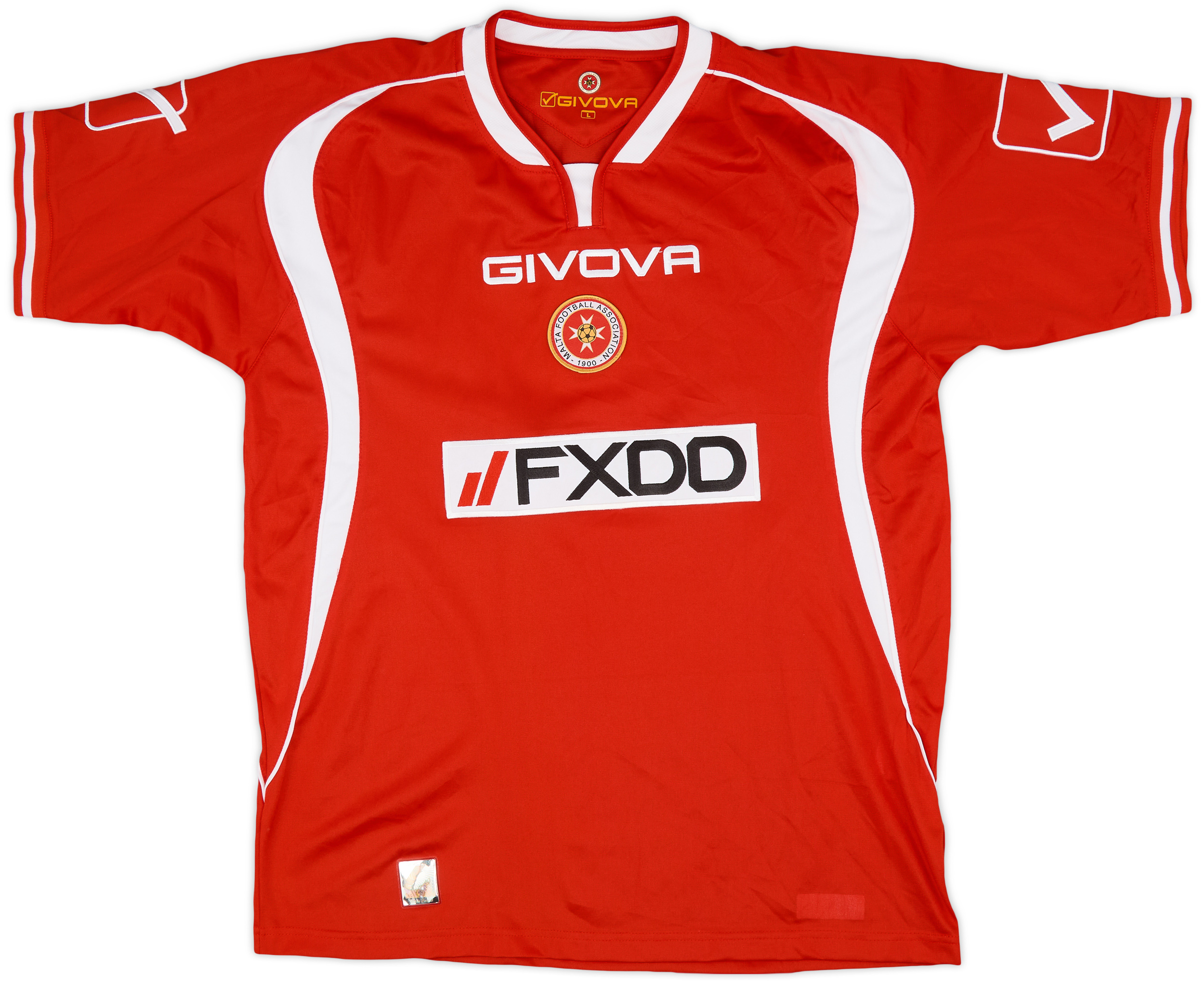 2012-14 Malta Givova Training Shirt - 9/10 - (L)