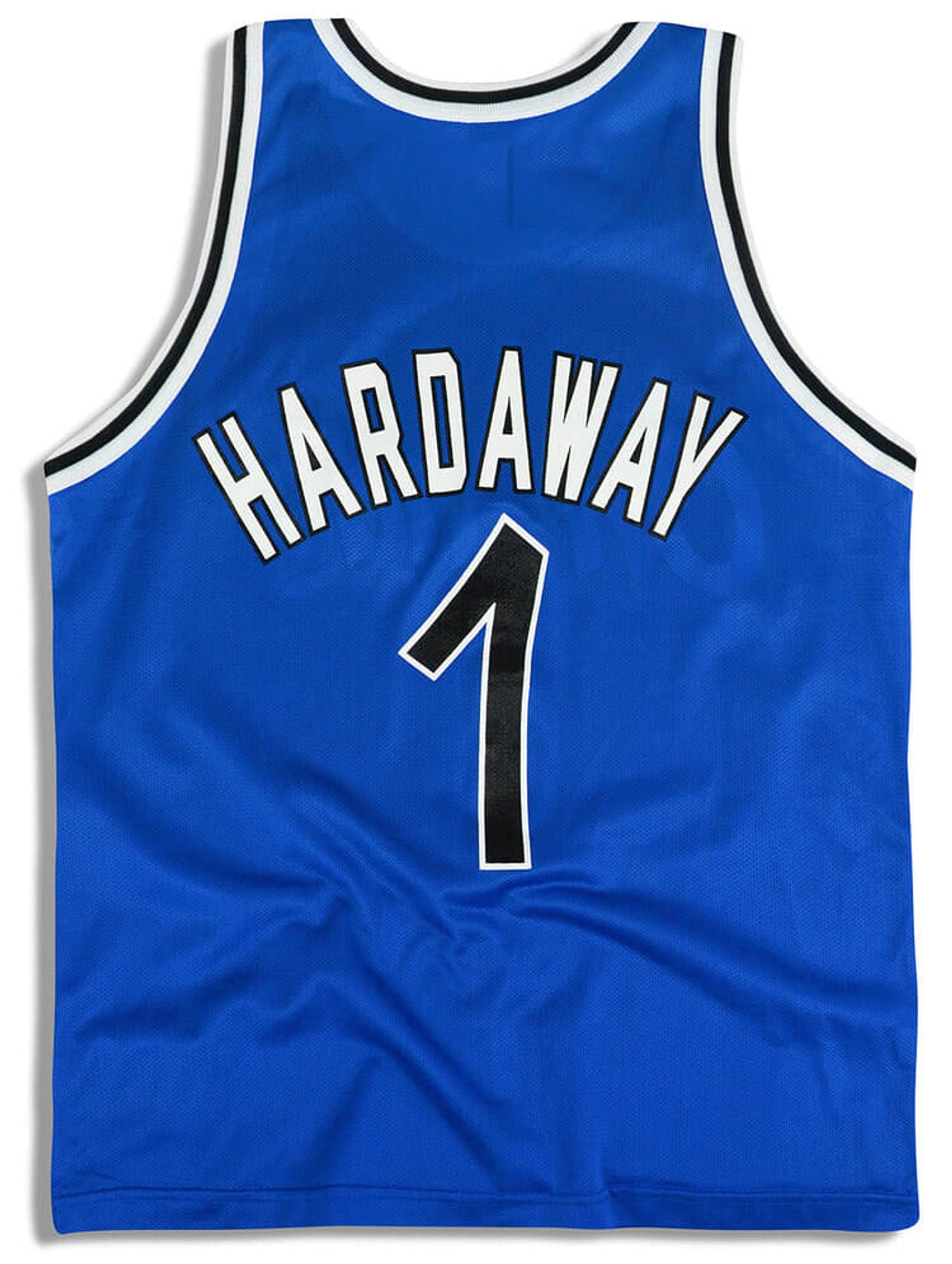 1995-98 Orlando Magic Hardaway #1 Champion Jersey (Away) XL 1995-98 Orlando Magic Hardaway #1 Champion Jersey (Away) XL