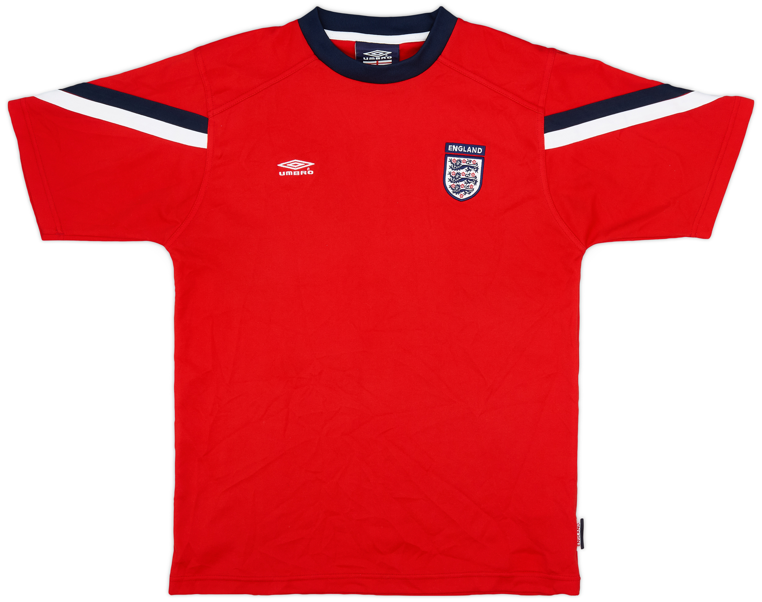 Maillot Rayures Discret Maillot England Alternate Replica Umbro - Coupe Lifestyle à Rayures - Homme Maillot Rugby Angleterre Umbro