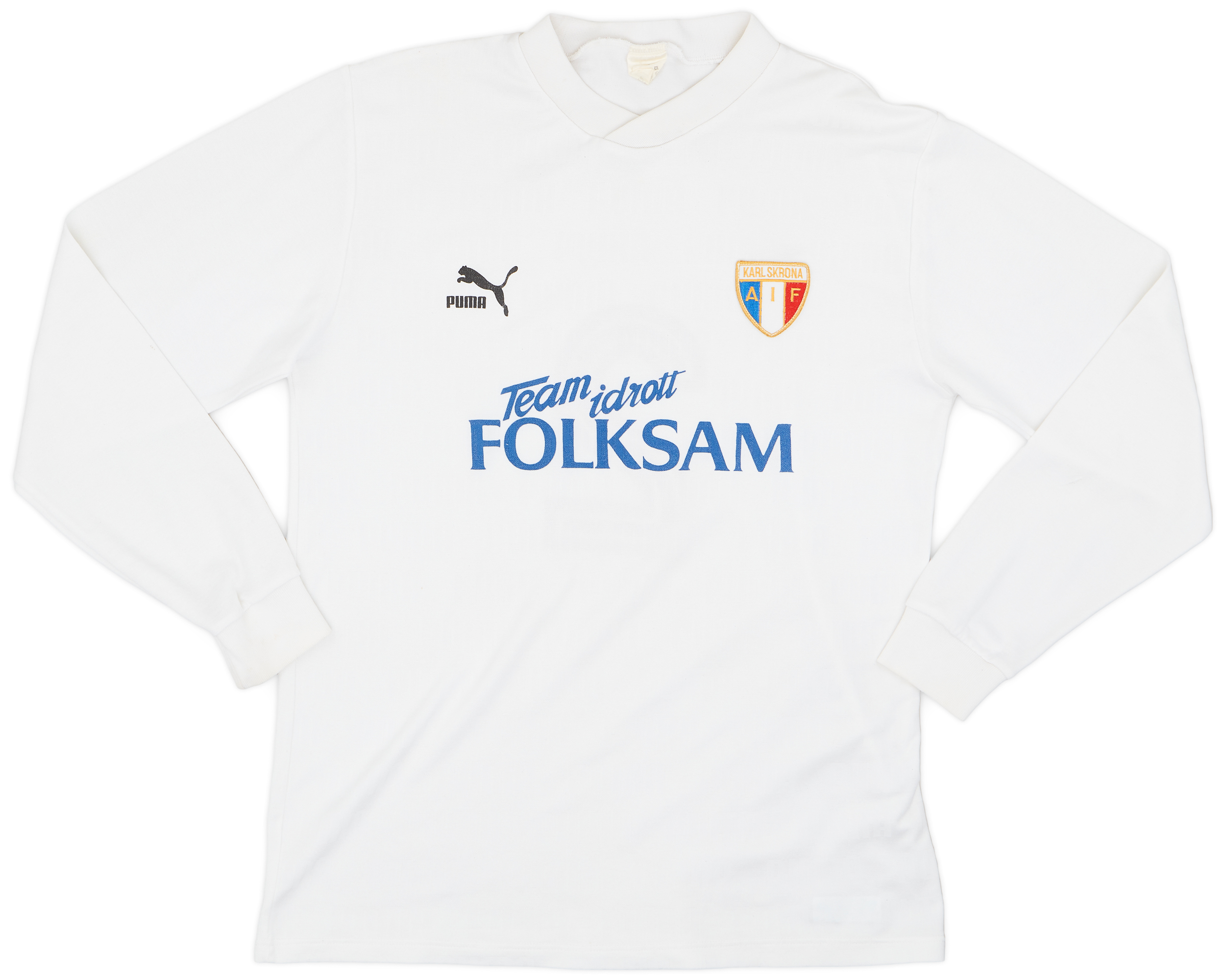 1990s Karlskrona AIF Away L/S Shirt #2 - 8/10 - (XXL)