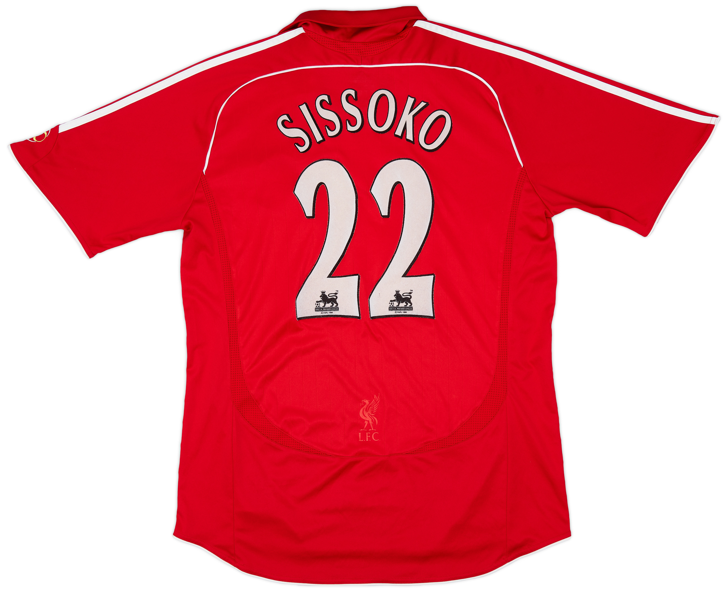 2006-08 Liverpool Home Shirt Sissoko #22 - 7/10 - (L)