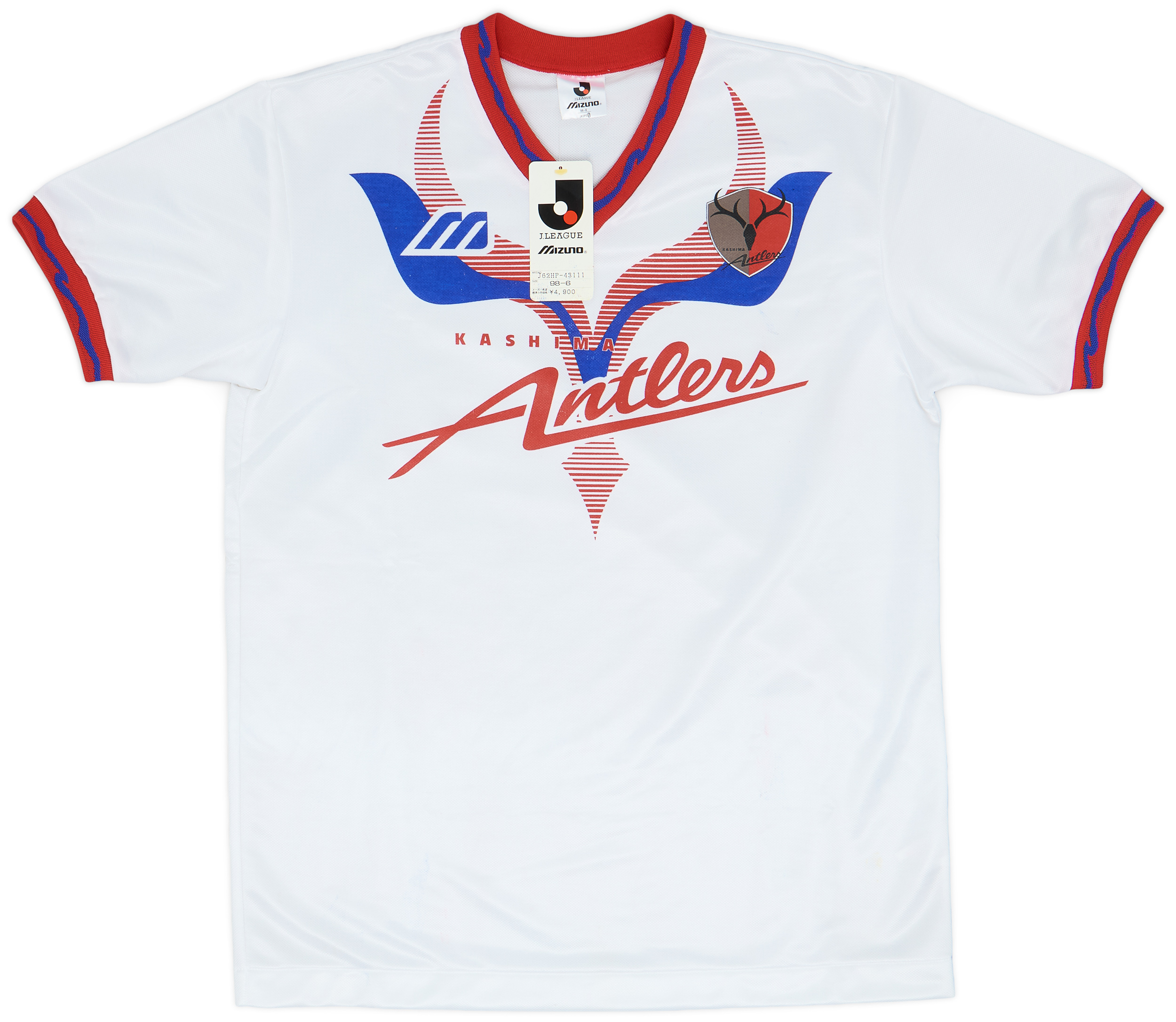 Kashima Antlers 12番 全選手直筆サイン入りシャツ Kashima Antlers 12