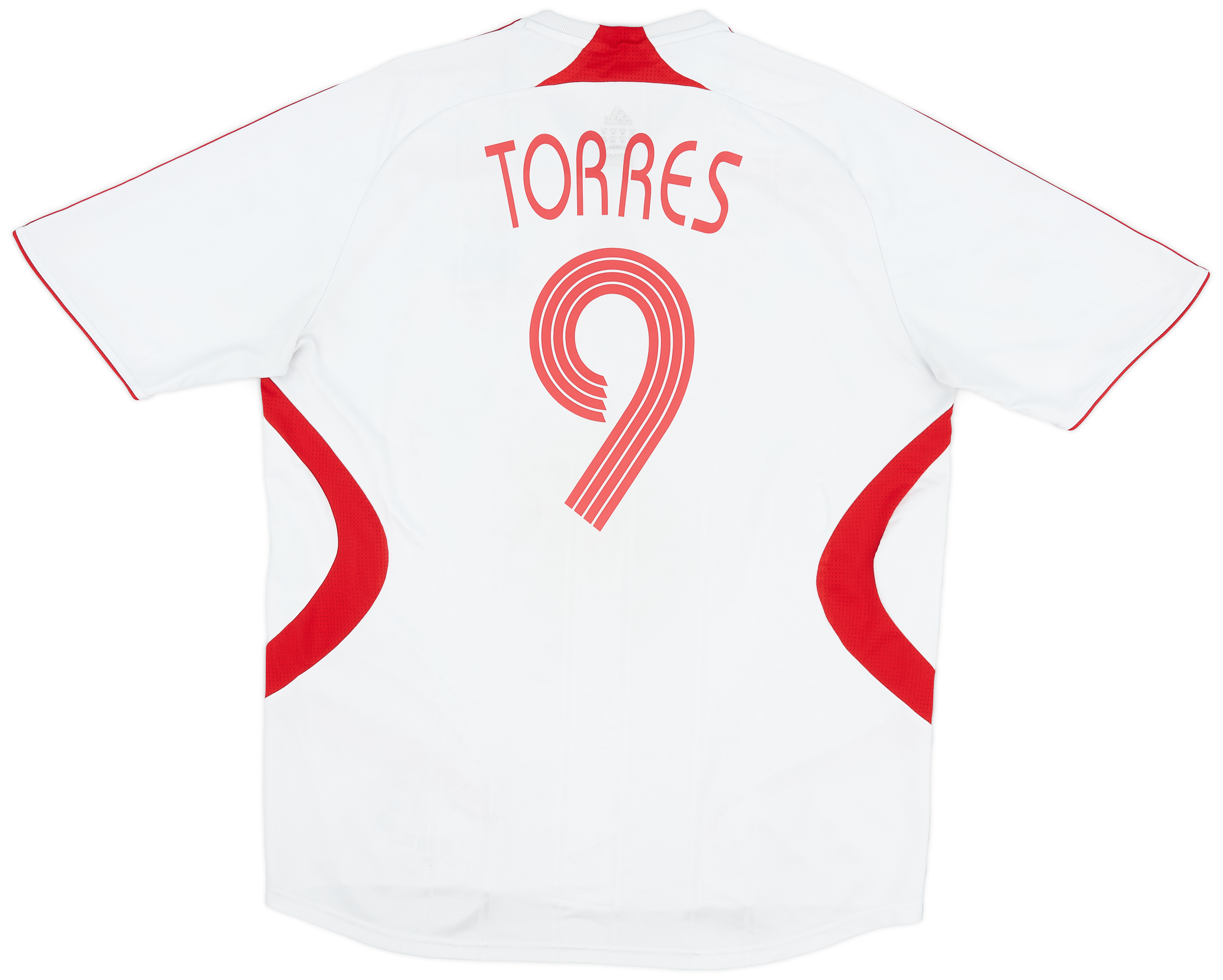 Maillot Espagne Coupe Du Monde 2006 – Fernando Torres N°9, Domicile, Taille M