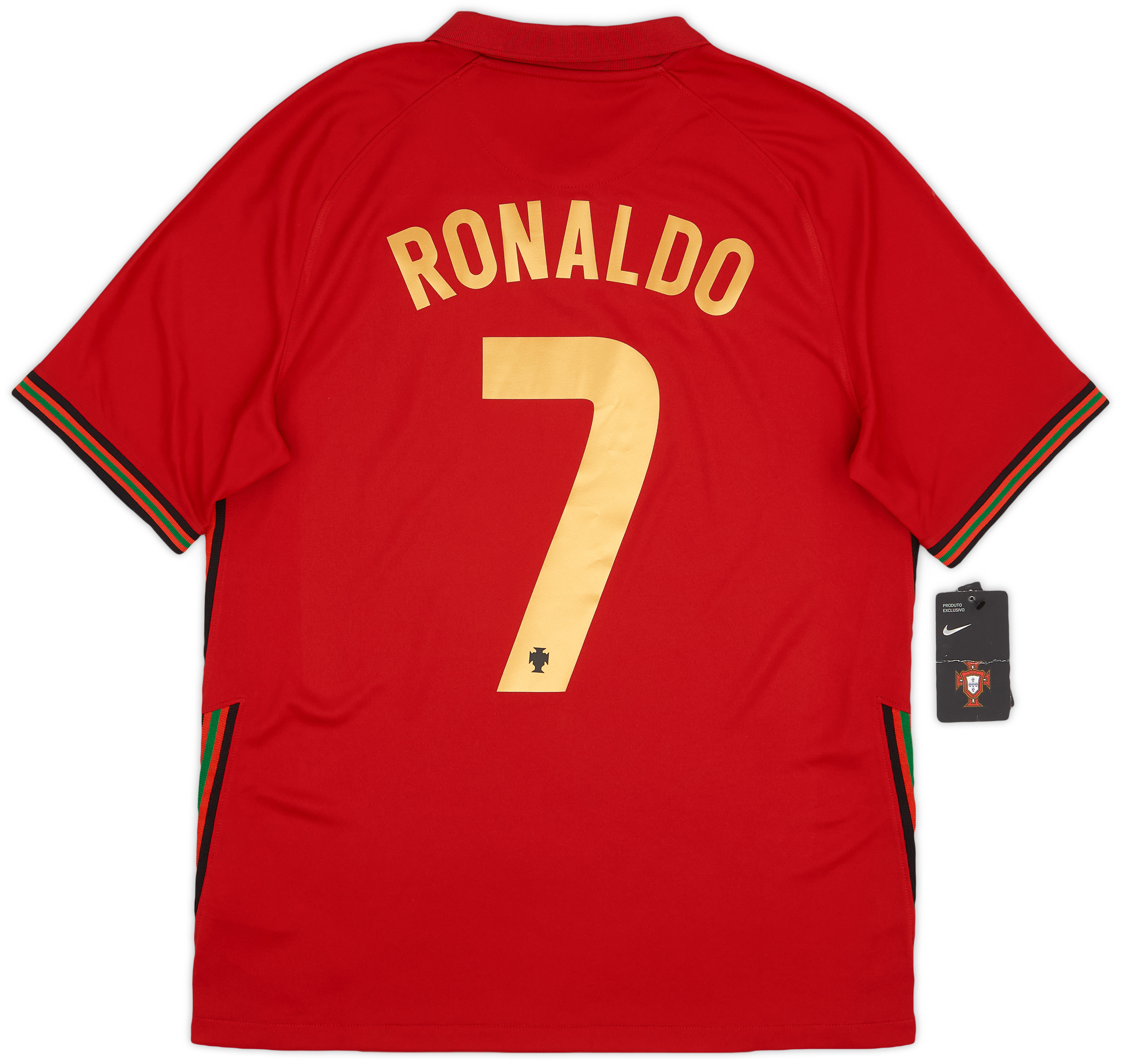 2020-21 Portugal Home Shirt Ronaldo #7 (M)