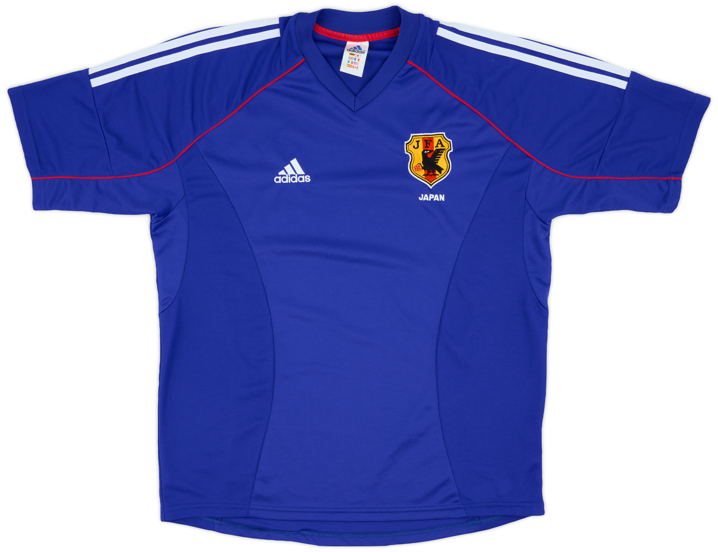 日本代表ユニフォーム　2002 2002-04 Japan Home Shirt - 9/10 - (L)